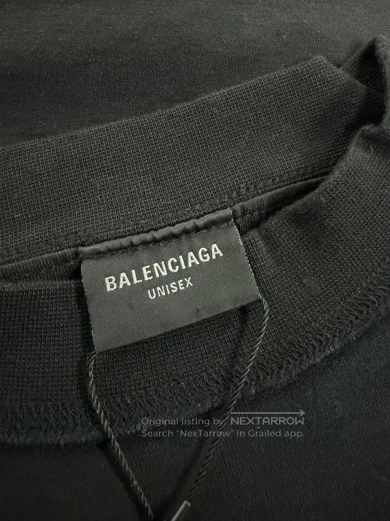 Balenciaga Balenciaga Striped Multicolor Crew Neck Short Sleeve T-Shi Size US S / EU 44-46 / 1 - 7 Thumbnail