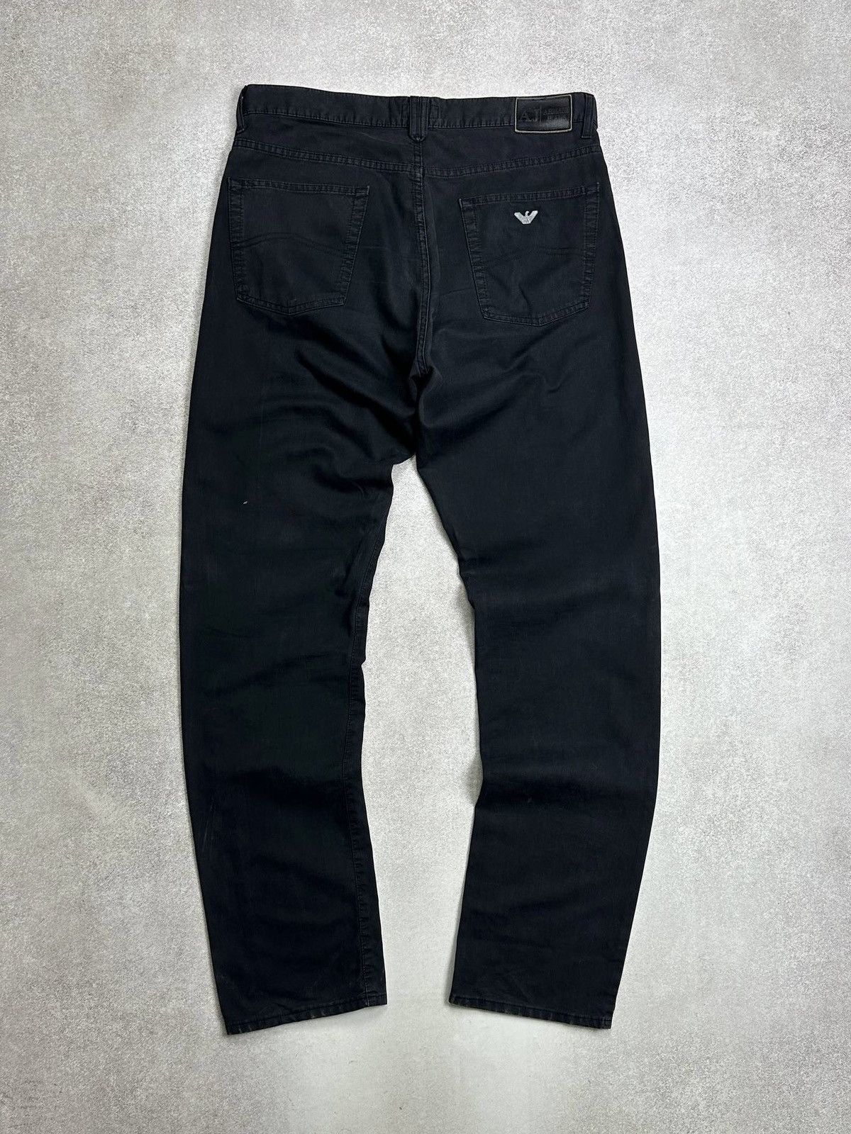 Giorgio Armani Vintage Armani Metal Logo Baggy Chino Pants 36 Size US 36 / EU 52 - 1 Thumbnail