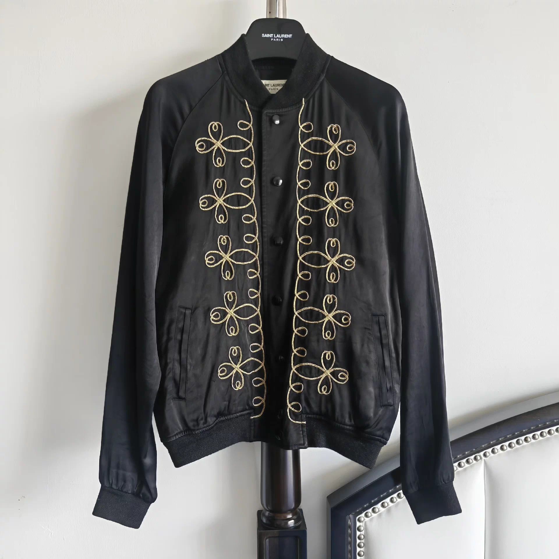 Saint Laurent Paris SLP 15ss Court Jacket 46 9.5/10 Size US S / EU 44-46 / 1 - 1 Thumbnail