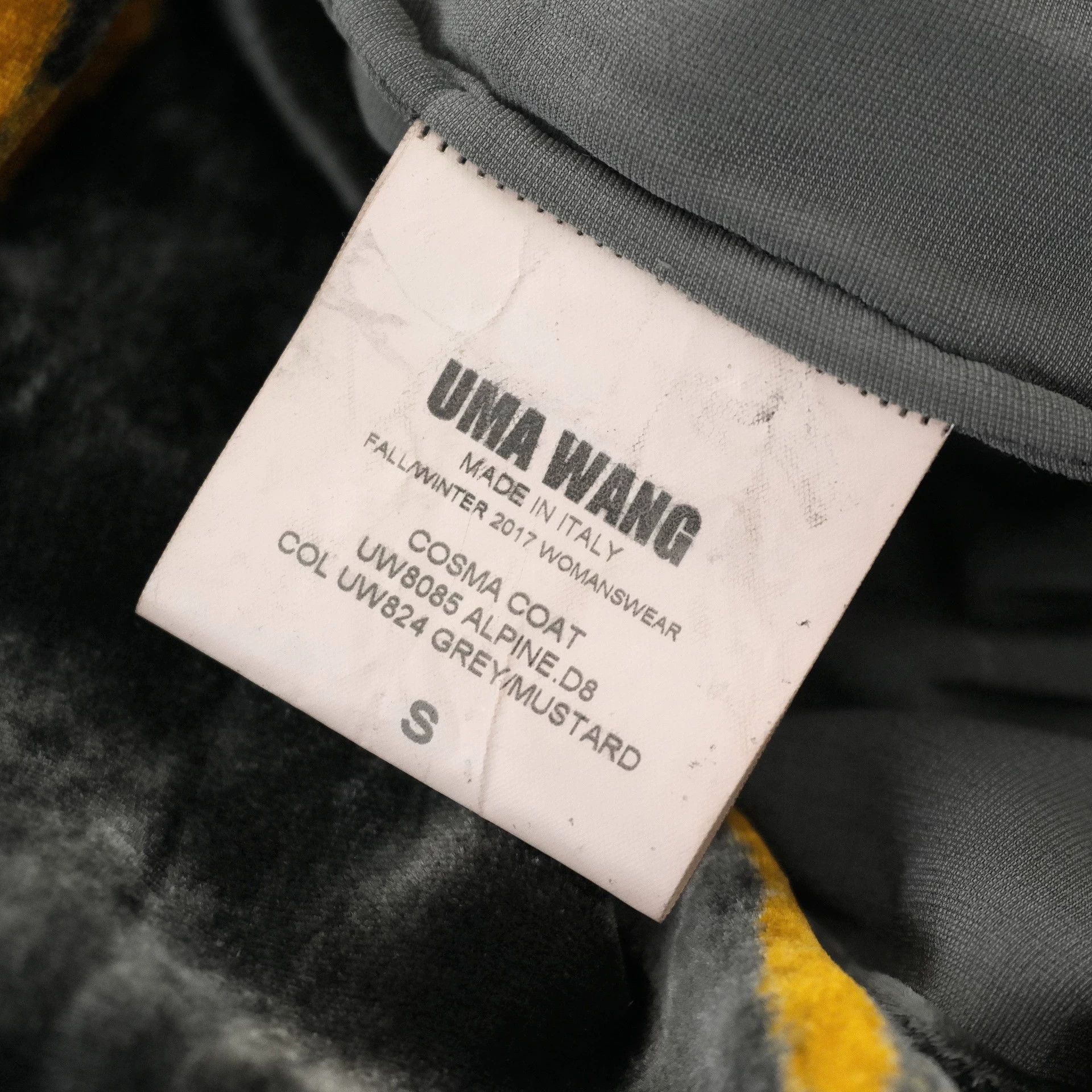 Uma Wang UMA WANG COSMA COAT Velvet Women's S FW17 Worn Twice Size S / US 4 / IT 40 - 8 Thumbnail