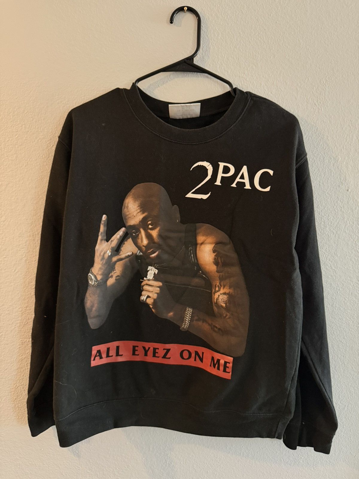 Vintage Vintage Tupac Crewneck Size US L / EU 52-54 / 3 - 1 Thumbnail