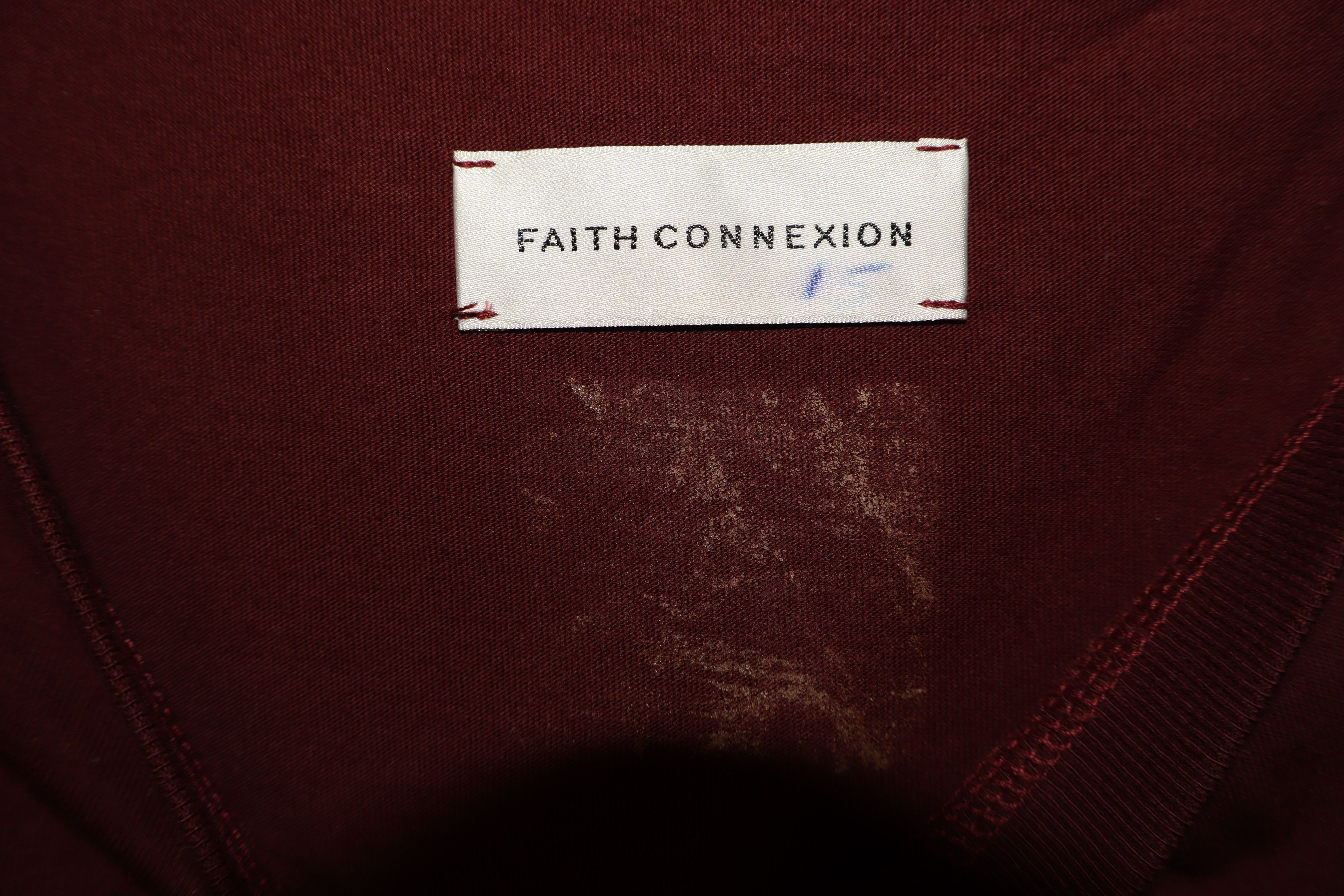 Faith Connexion Printed boat neck t-shirt Size US M / EU 48-50 / 2 - 4 Thumbnail