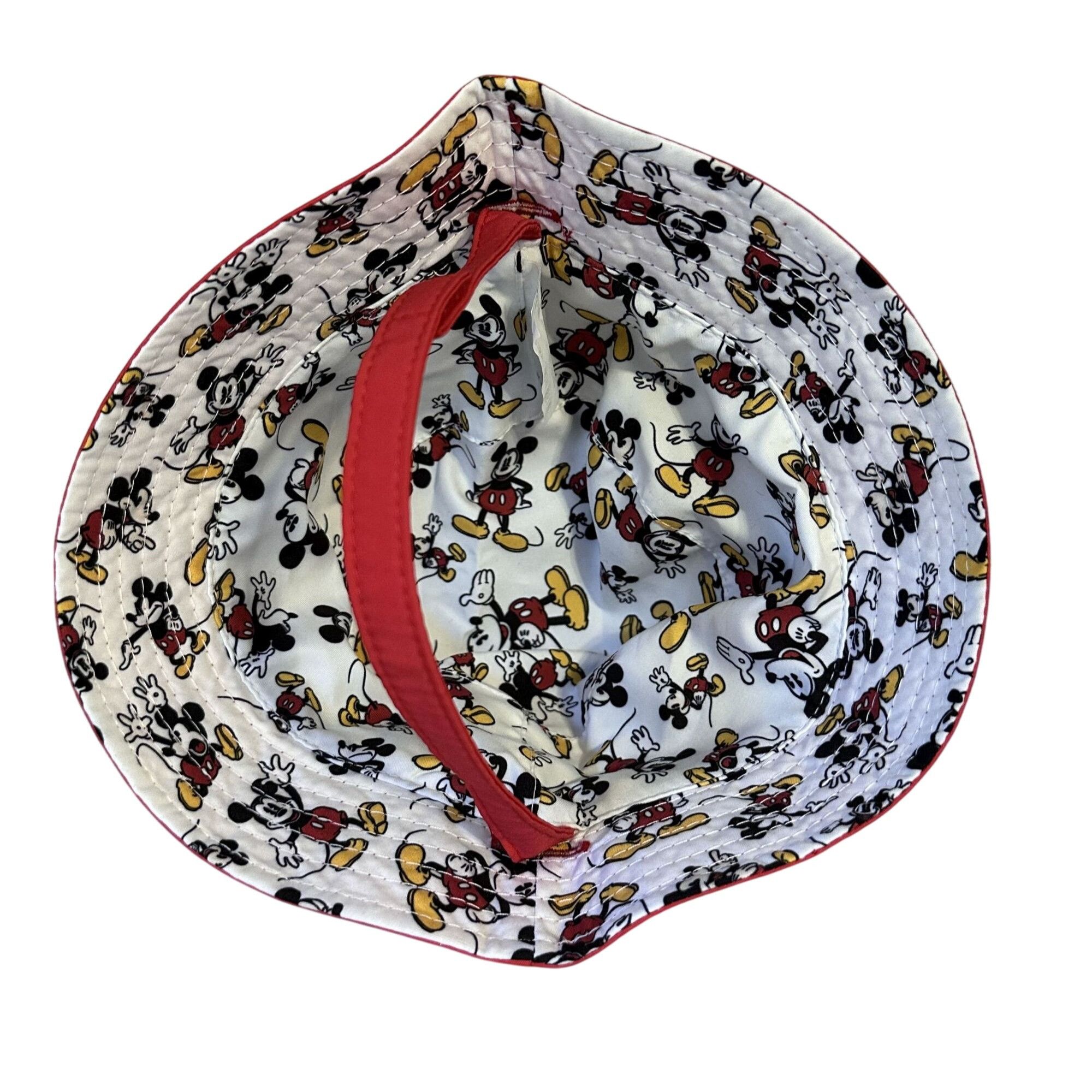Disney Walt Disney World Mickey March Bucket Hat Embroidered Hat To Size ONE SIZE - 5 Thumbnail