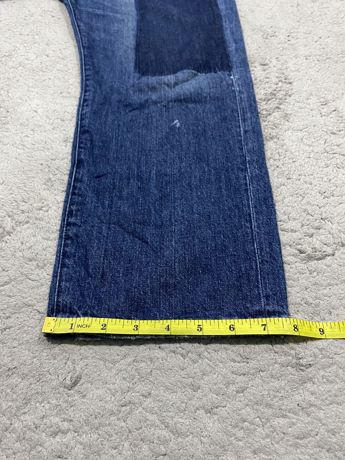 Kapital Global work Patchwork Distressed Style Size US 35 - 19 Thumbnail