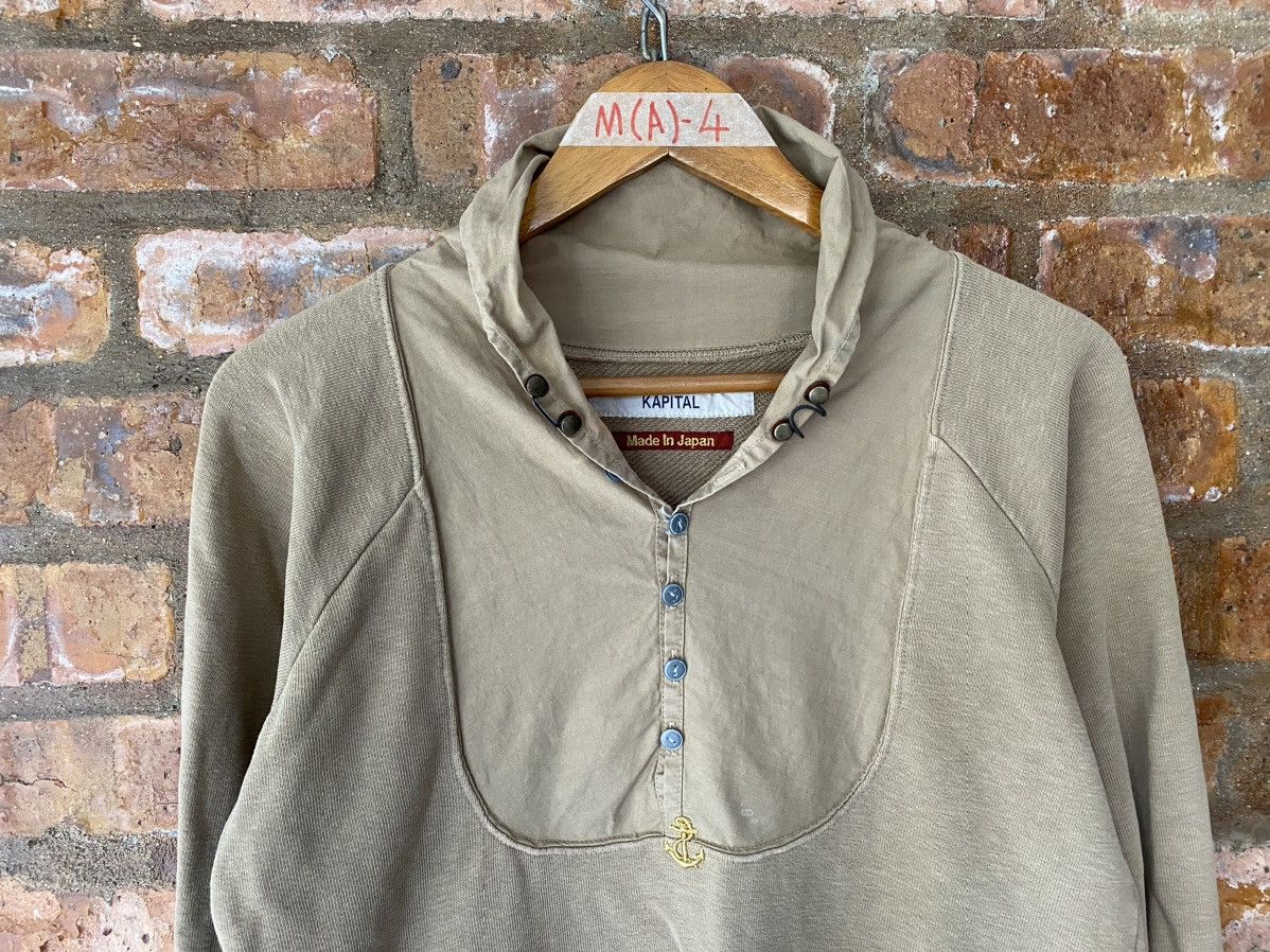Kapital Kountry 2000s Kapital distressed military sweat button Size US S / EU 44-46 / 1 - 3 Thumbnail