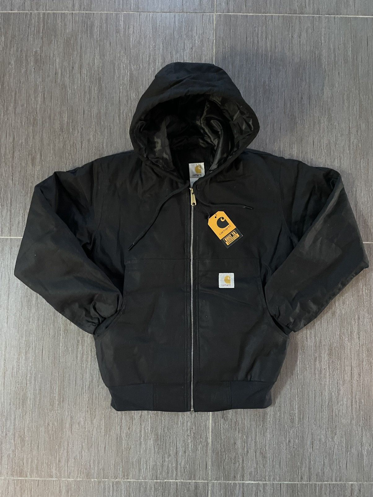 Carhartt × Carhartt Wip Carhartt Active Jacket Reworked S Black Size US S / EU 44-46 / 1 - 7 Thumbnail
