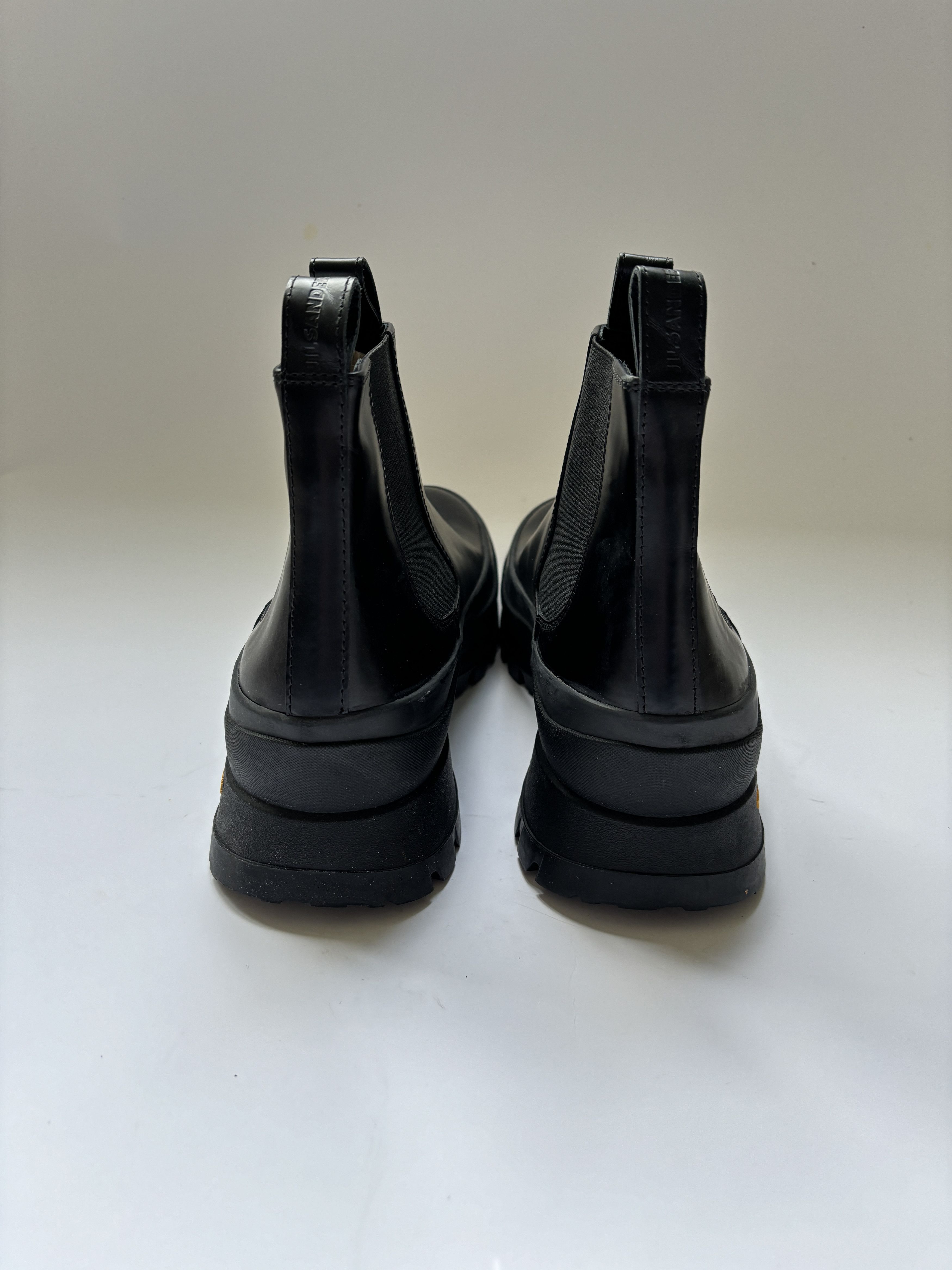 Jil Sander ⚡️QUICK SALE⚡️Jil Sander Black Leather Ankle Chelsea Boots Size US 10 / EU 43 - 6 Thumbnail