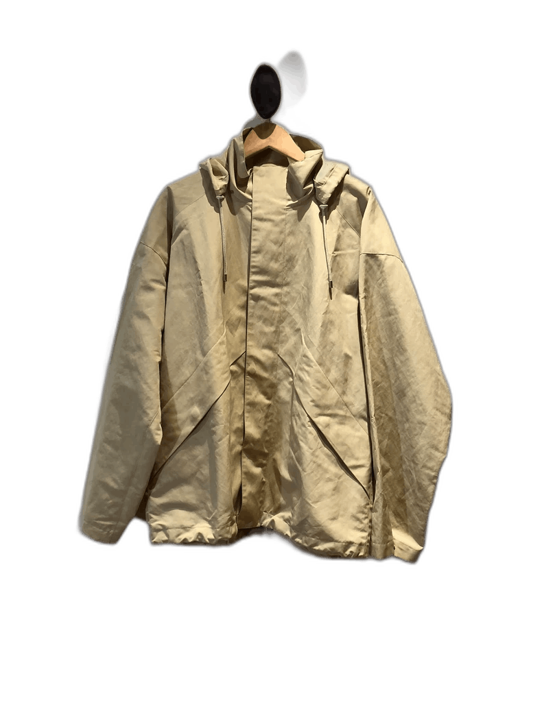 Auralee Auralee Khaki Hooded Jacket Size S/M Size US M / EU 48-50 / 2 - 1 Thumbnail