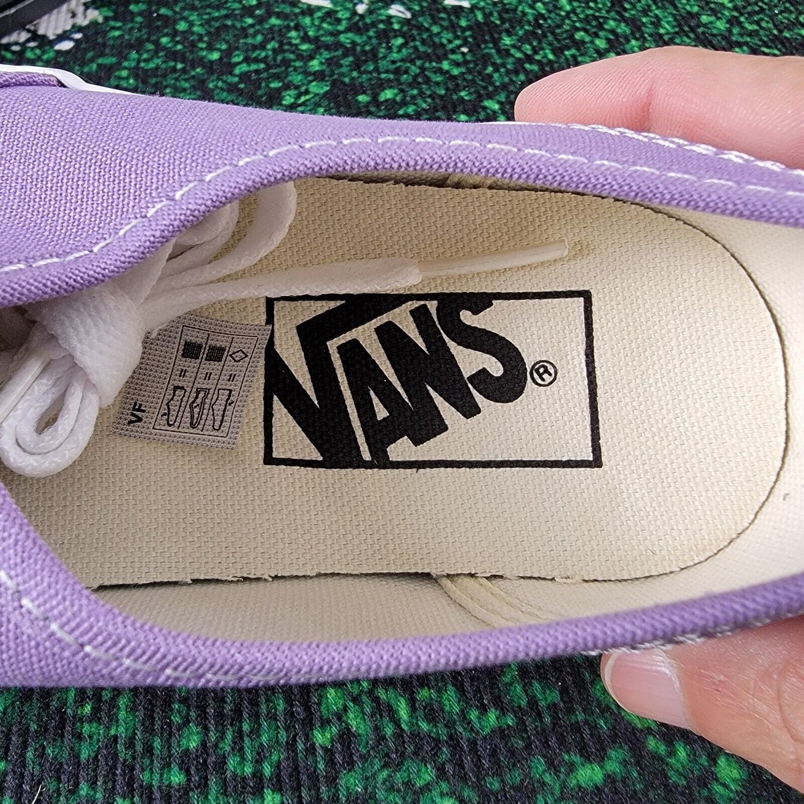 Vans Vans Authentic Chalk Violet Skateboarding Shoes Sz 4M 5.5W Size US 5.5 / IT 35.5 - 5 Thumbnail