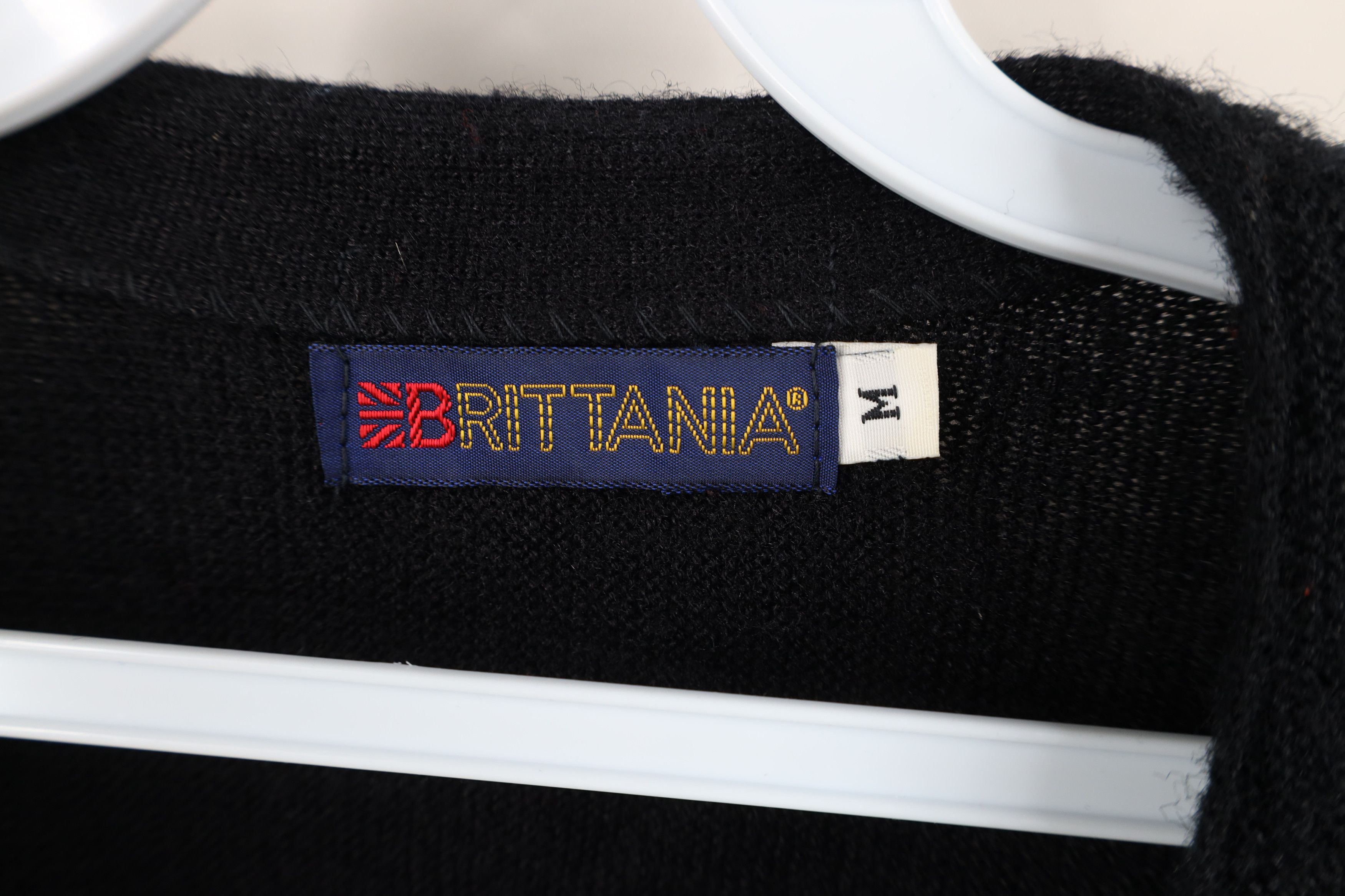 Vintage Vintage 70s Streetwear Cobain Cardigan Sweater Black USA Size US M / EU 48-50 / 2 - 9 Thumbnail