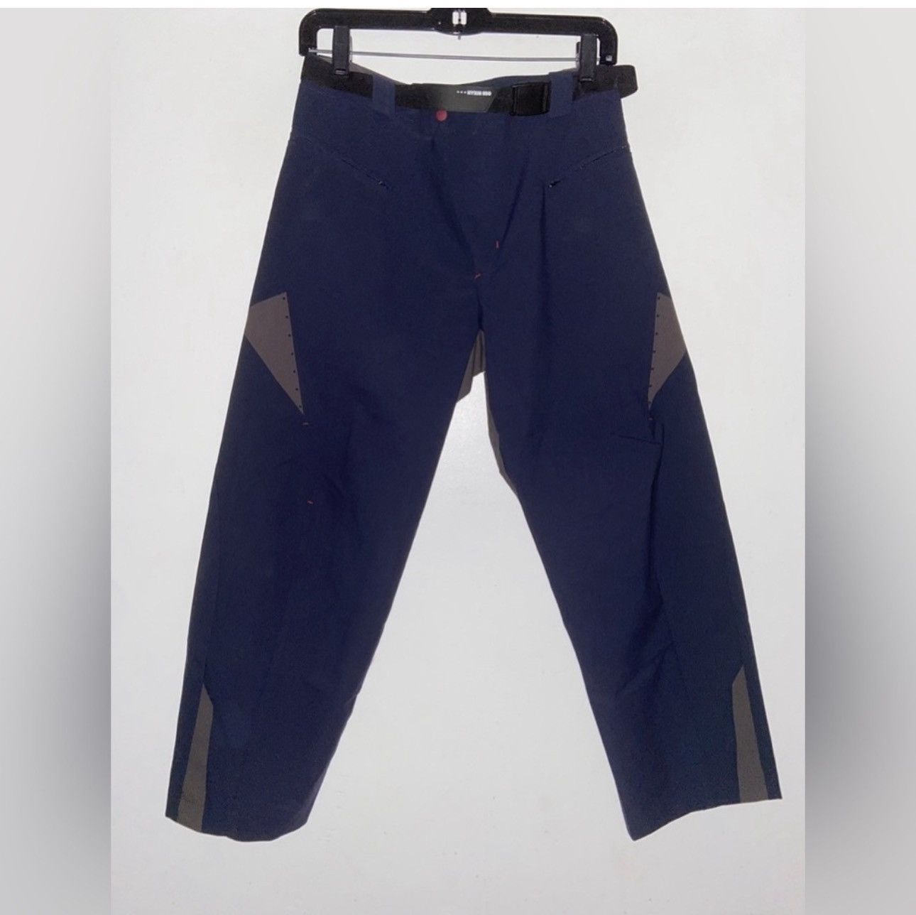 Hyein Seo Hyein Seo Navy Cropped Polyester Trousers size S NWT UNI​​ Size US 30 / EU 46 - 12 Thumbnail