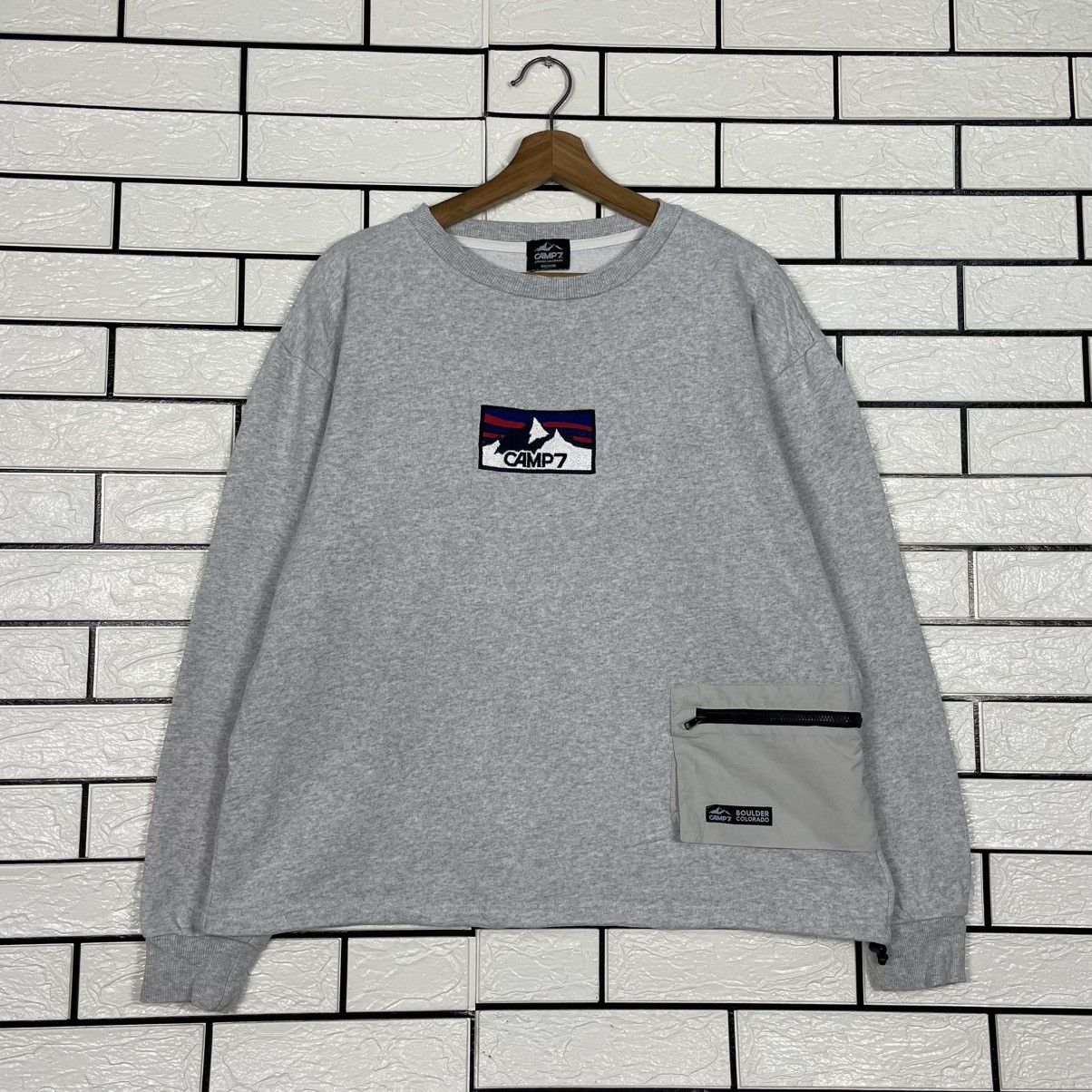 Japanese Brand Camp 7 Crewneck Sweatshirt Size US M / EU 48-50 / 2 - 1 Thumbnail