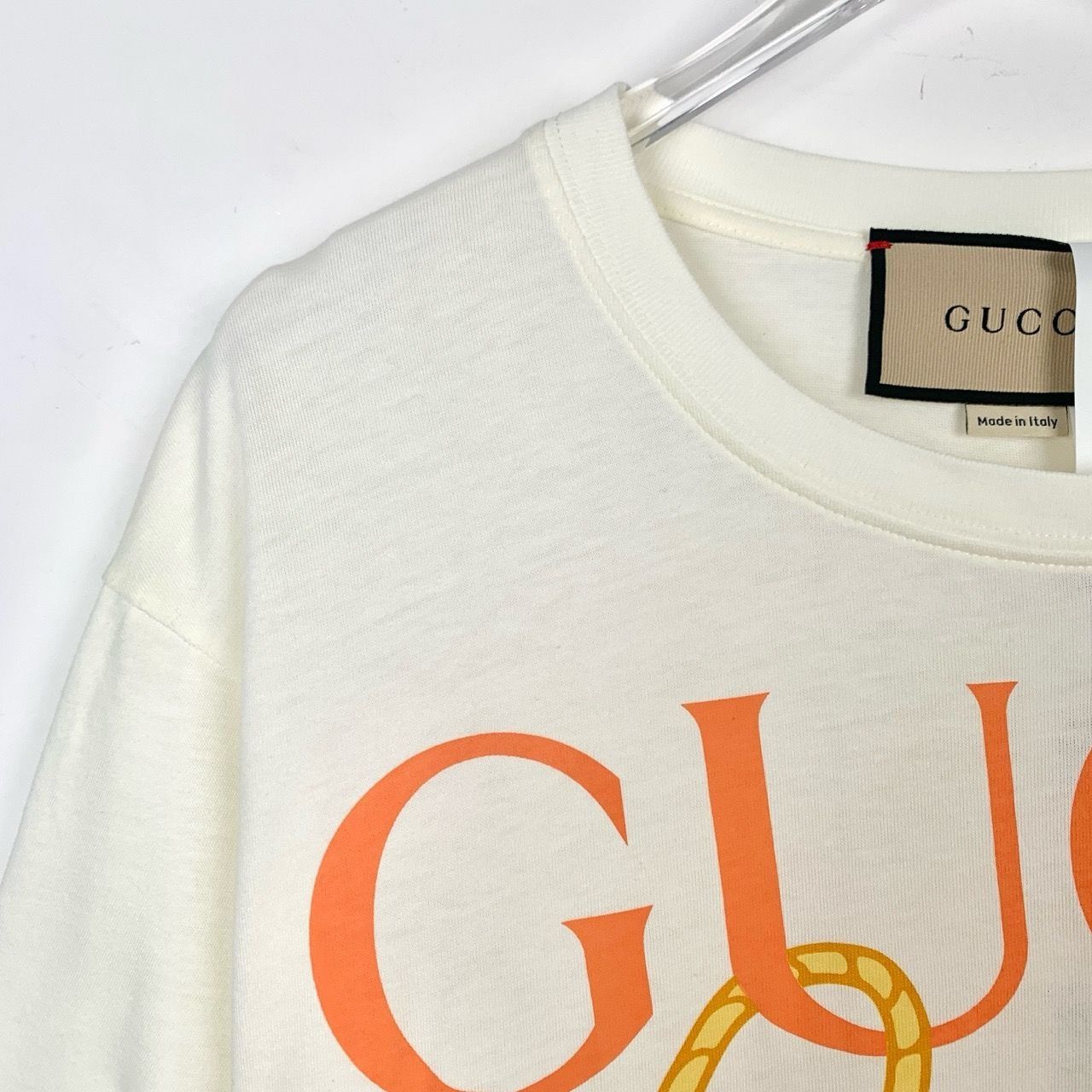 Gucci Gucci Logo & Banana Cat Print Round-Neck Beige Cotton Short- Size XS / US 0-2 / IT 36-38 - 7 Thumbnail
