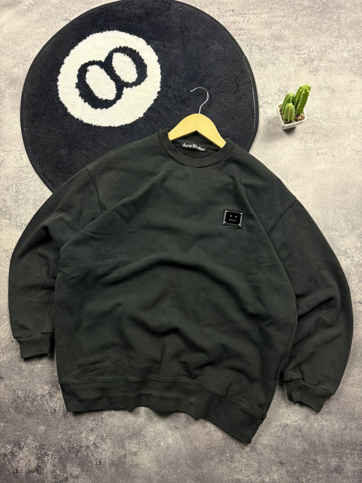 Acne Studios ACNE STUDIOS Vintage Mini Metal Logo Sweatshirt Streetwear Size US XS / EU 42 / 0 - 1 Thumbnail