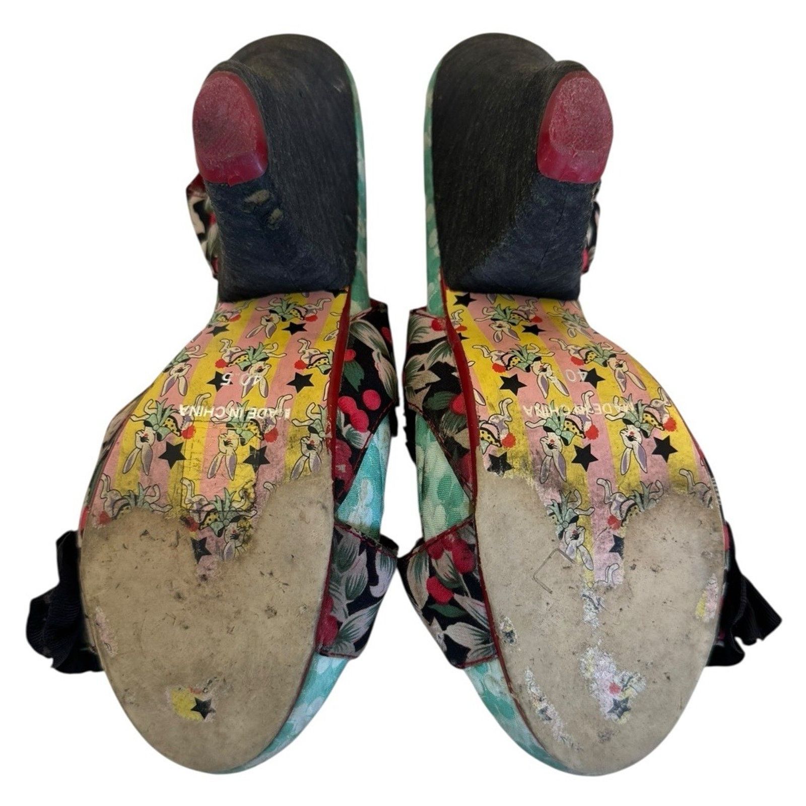 Other IRREGULAR CHOICE Raspberry Ripples Slingback Sandal Platform Size US 9.5 / IT 39.5 - 8 Thumbnail