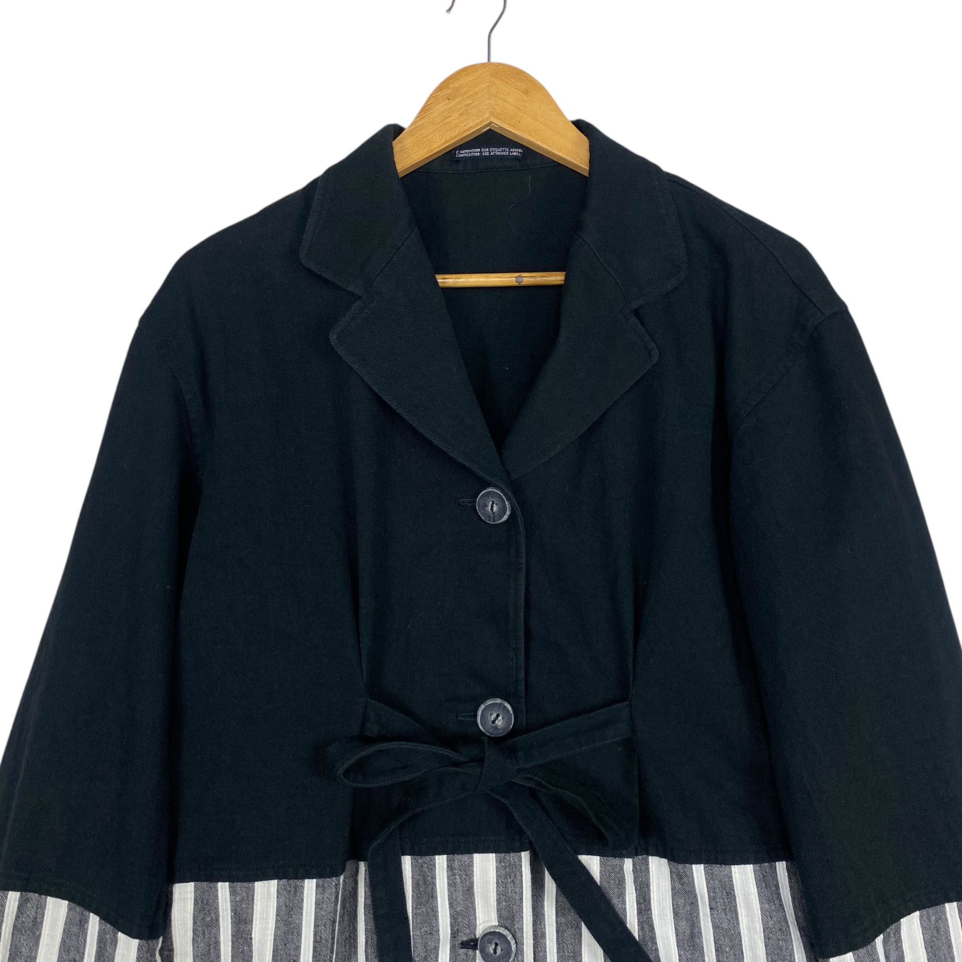 Yohji Yamamoto 💥 ATSURO TAYAMA JAPAN KIMONO JACKET Size US M / EU 48-50 / 2 - 4 Thumbnail