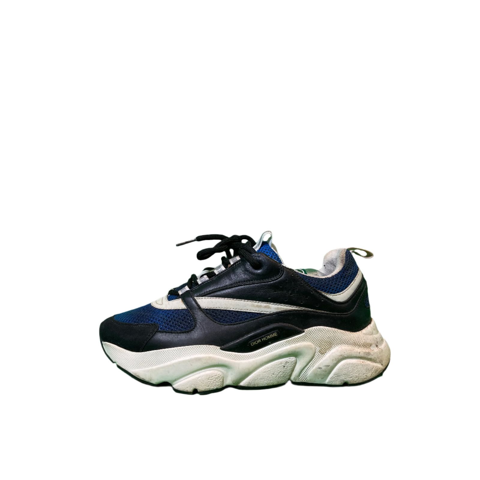 Dior Dior B22 Navy & Black Sneakers Size US 7 / IT 37 - 1 Thumbnail