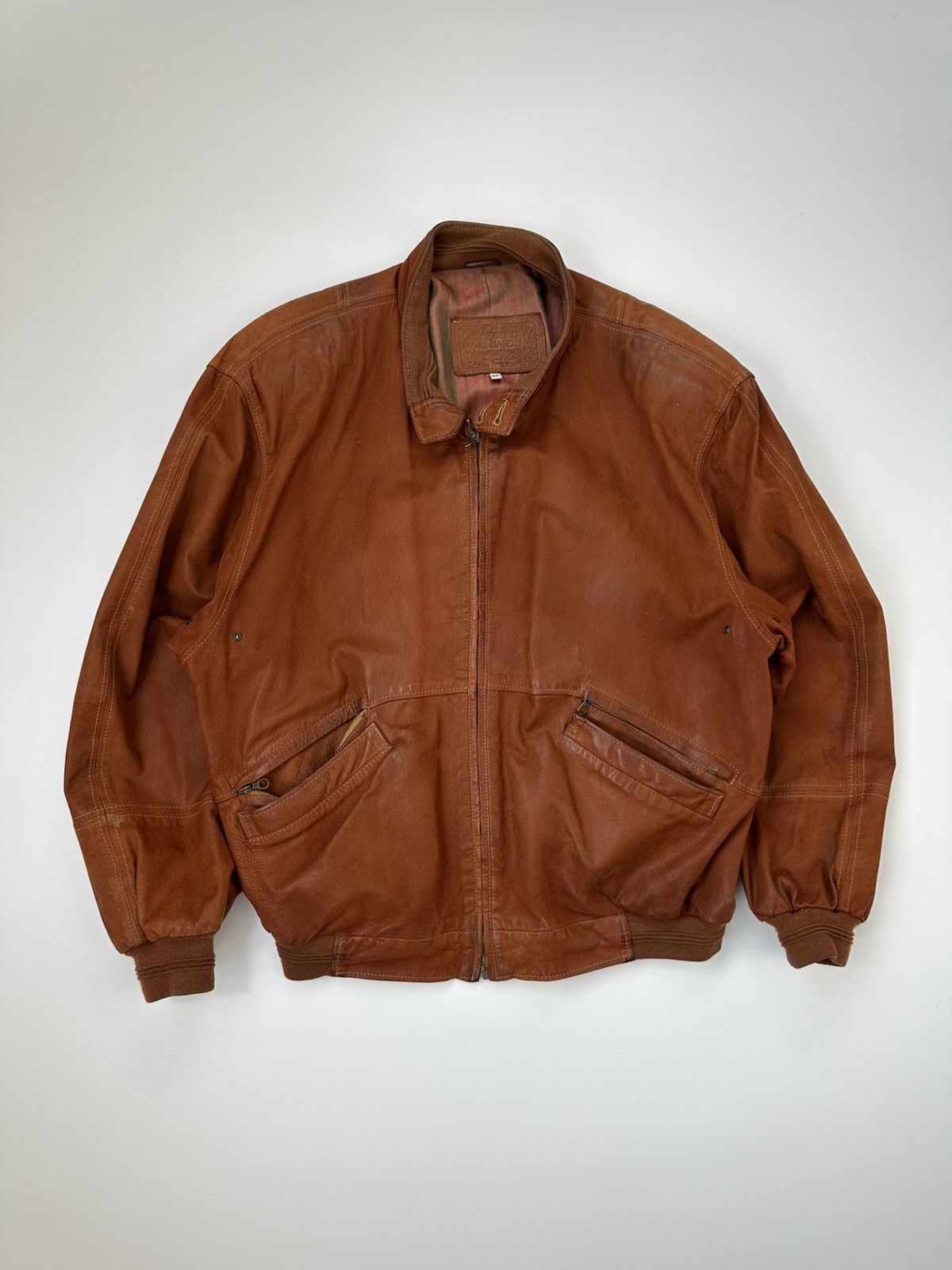 Leather Grando Chardin Leather Jacket Heavyweight Men's Classic Size US L / EU 52-54 / 3 - 1 Thumbnail