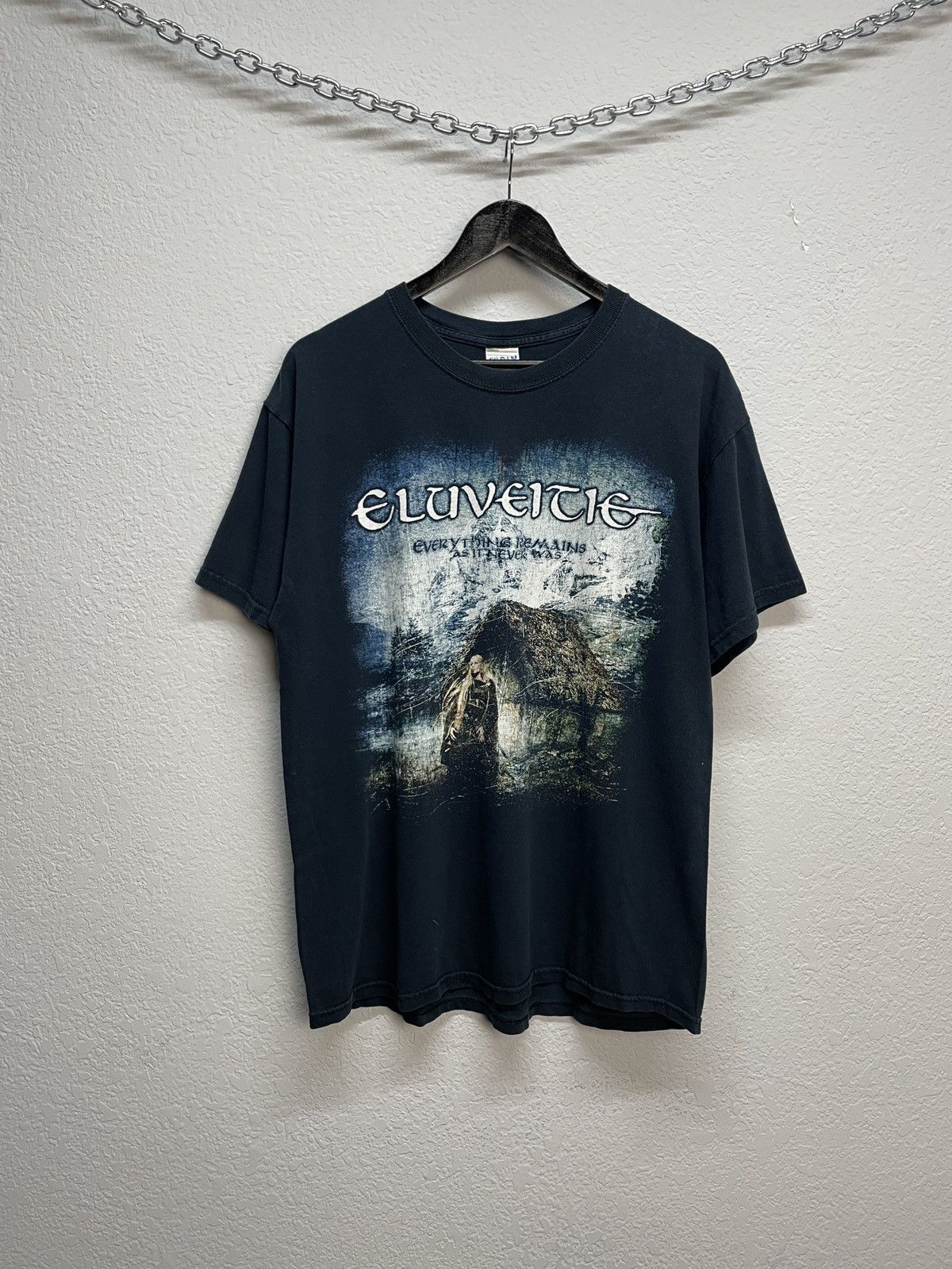 Band Tees Vintage Eluveitie Rock Metal Folk Tee World Tour 2010 Size US L / EU 52-54 / 3 - 1 Thumbnail