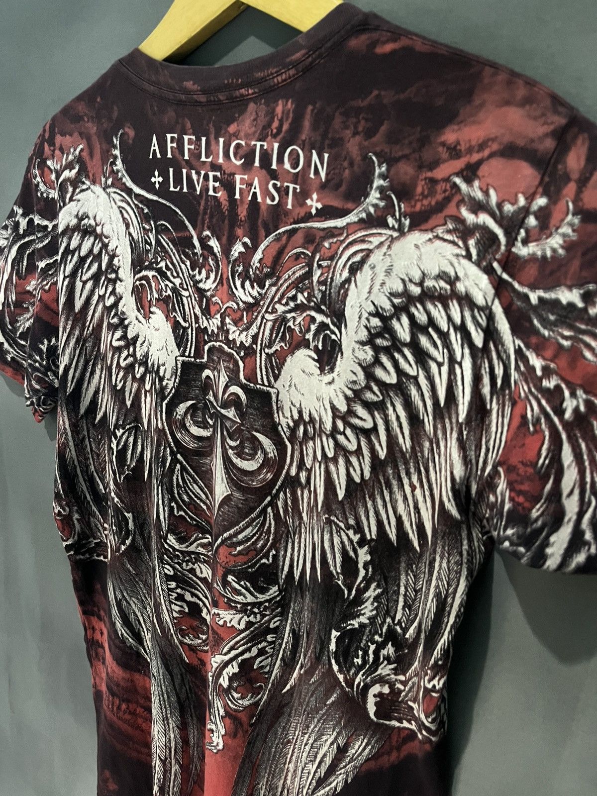 Affliction × Tapout × Vintage AFFLICTION RARE ITEM Size US S / EU 44-46 / 1 - 13 Thumbnail