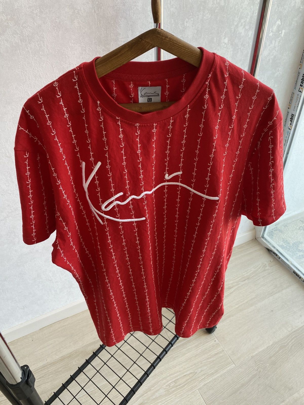 Karl Kani Karl Kani Classic Red T-Shirt Size US XL / EU 56 / 4 - 1 Thumbnail