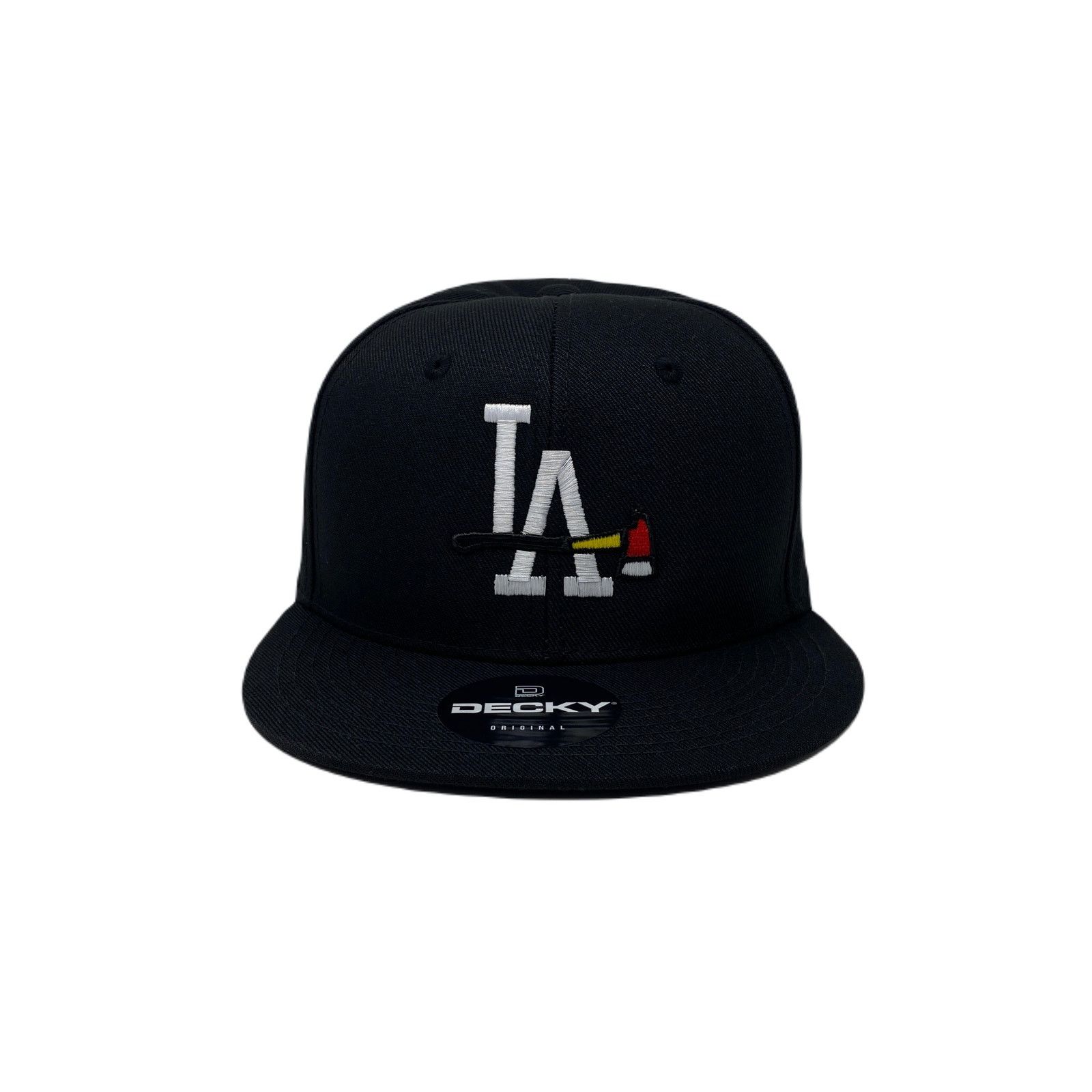 Other Los Angeles LA Axe 2 Snapback Hat All Black Size ONE SIZE - 4 Thumbnail