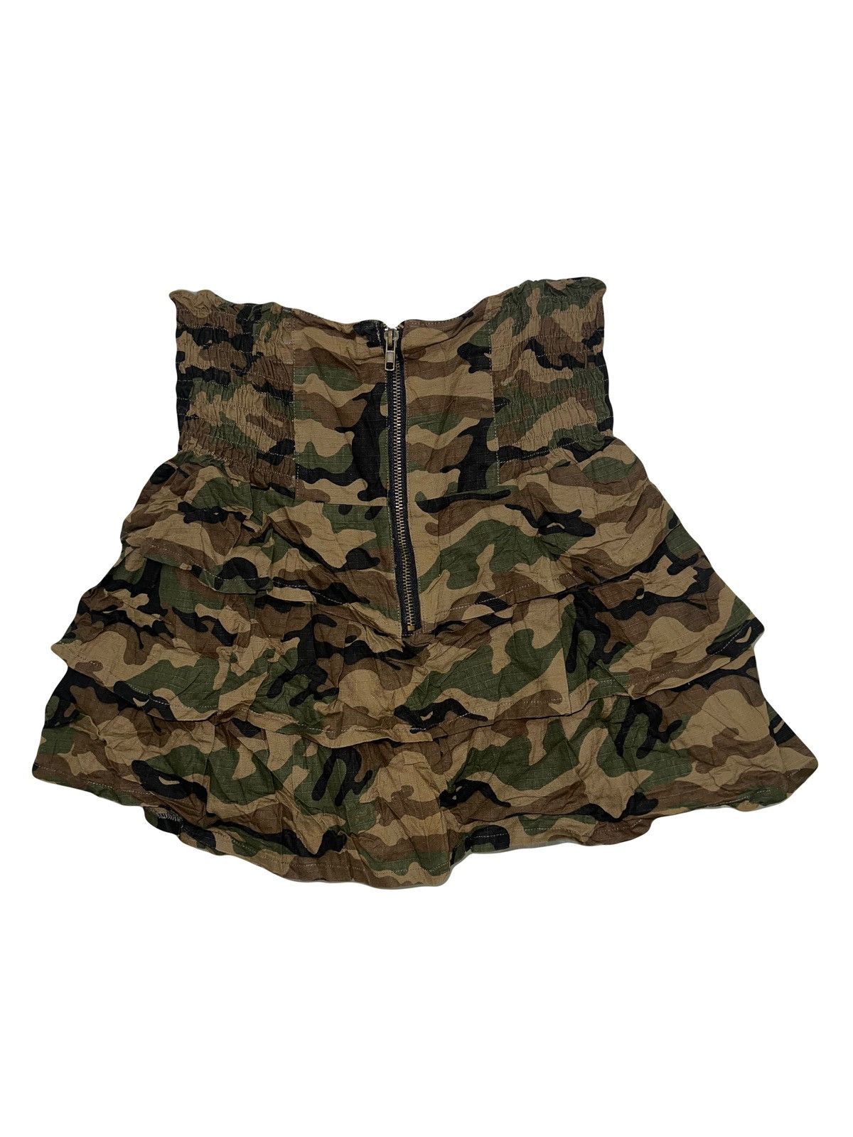 Japanese Brand RyuRyu Camo mini skirt 🖤 Size 27" / US 4 / IT 40 - 1 Thumbnail