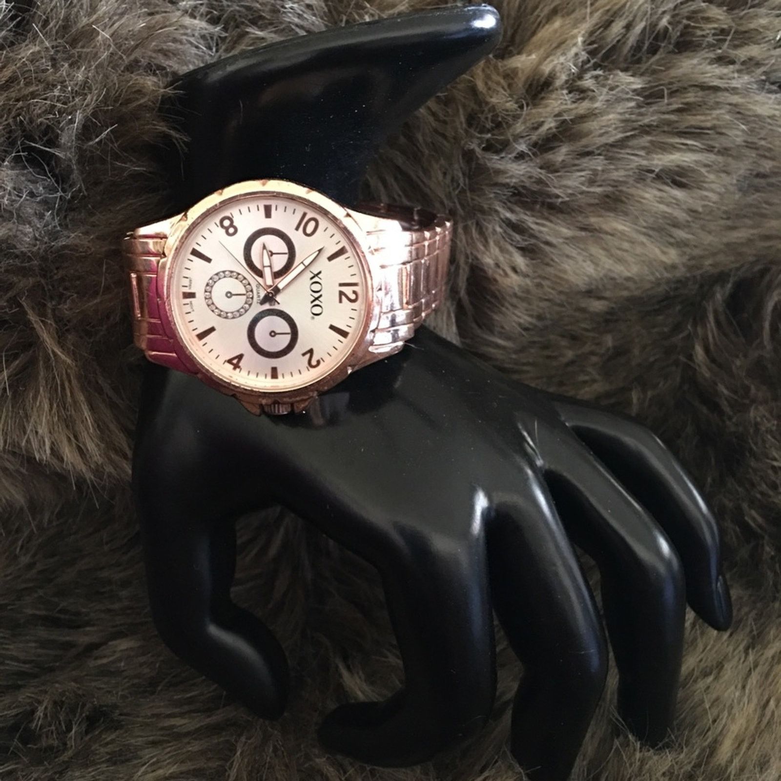XOXO Women’s XOXO rose gold tone bracelet watch Size ONE SIZE - 1 Thumbnail