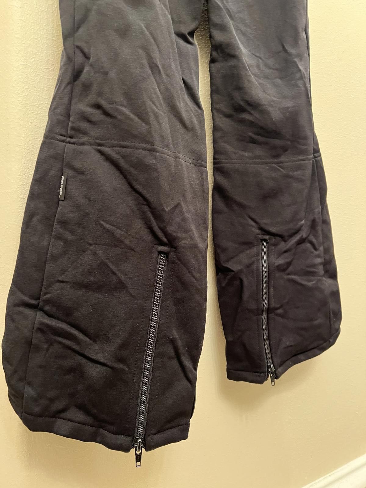 Designer Roffe Women's Ski Pants - Black - Size Long Size ONE SIZE - 8 Thumbnail