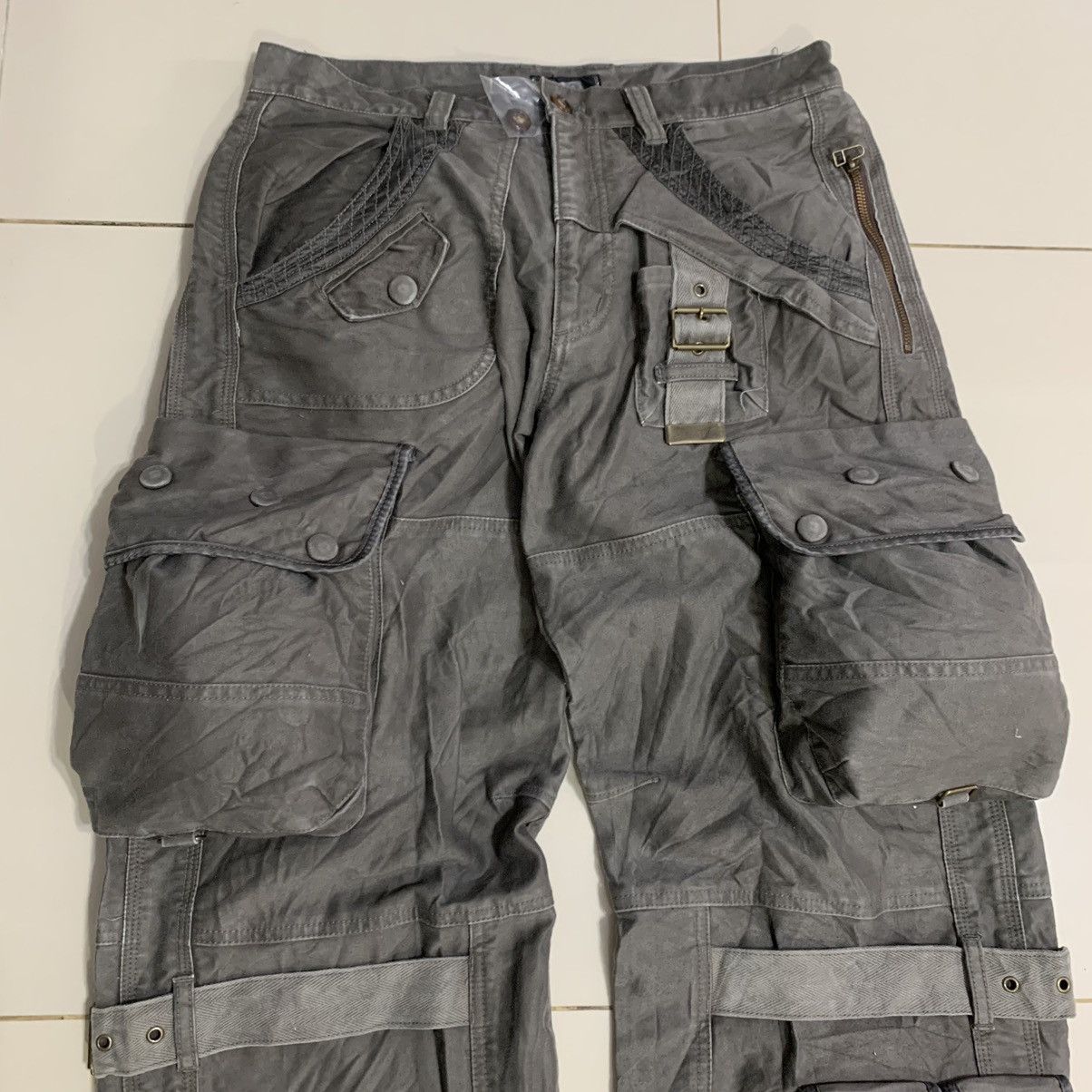 Tete Homme Rare Plag by Tete Homme Issey Miyake Cargo Multipocket LP Size US 32 / EU 48 - 2 Thumbnail