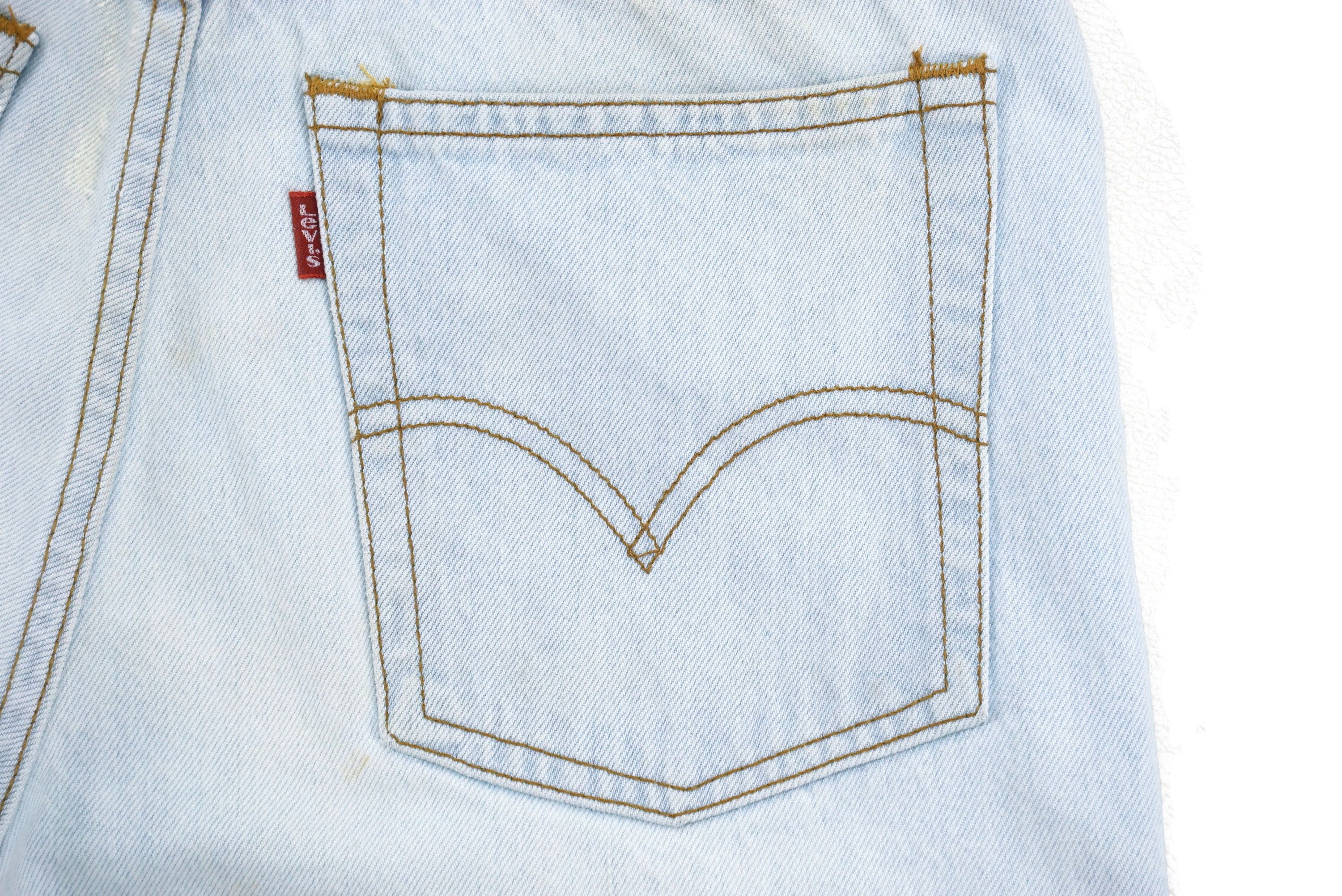 Levi's Vintage Levi's 686 Jeans W30xL28 Light Wash High-Waisted Size 30" / US 8 / IT 44 - 11 Thumbnail
