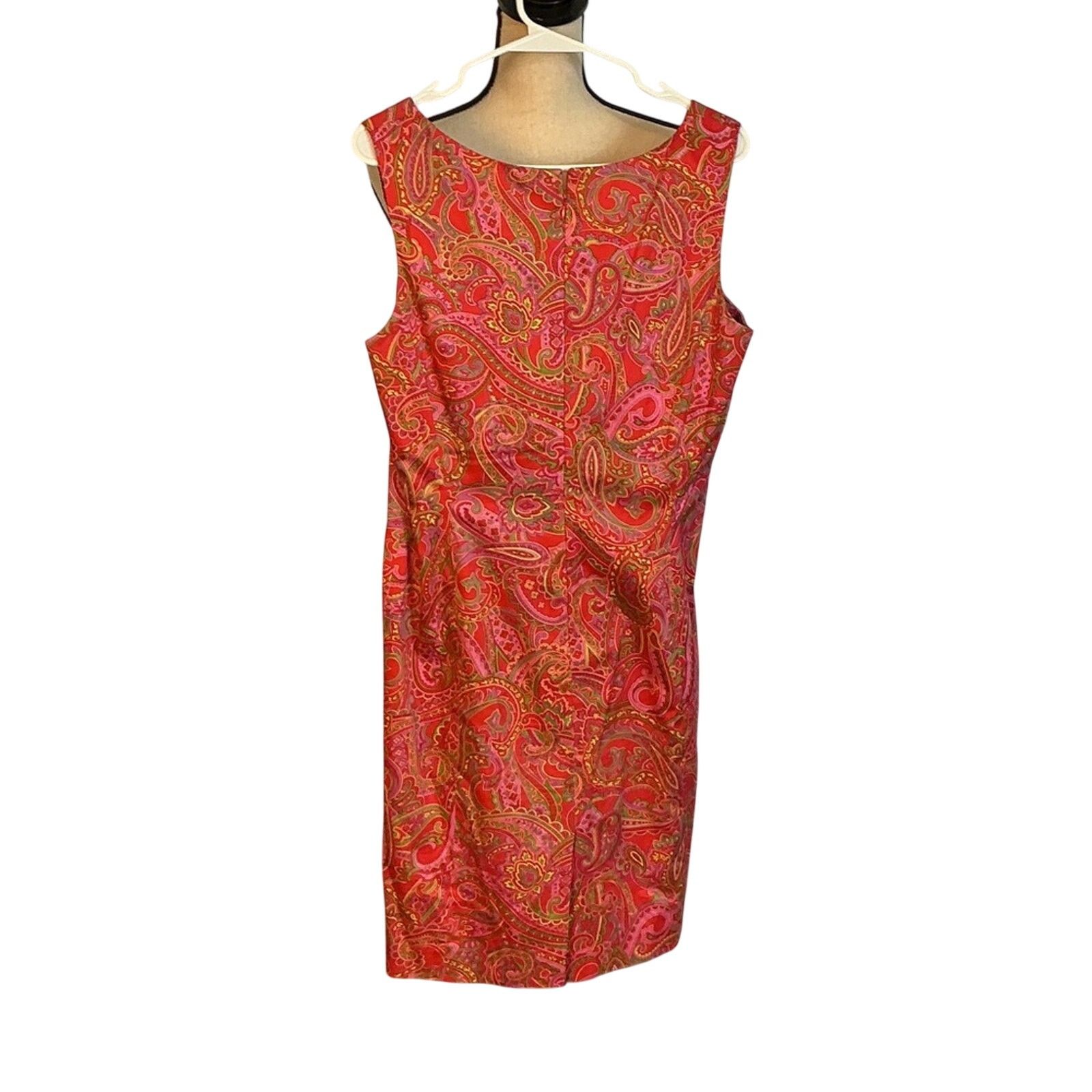 Jones New York Jones New York Signature Paisley Shift Dress Womens Size 6 Size M / US 6-8 / IT 42-44 - 3 Thumbnail