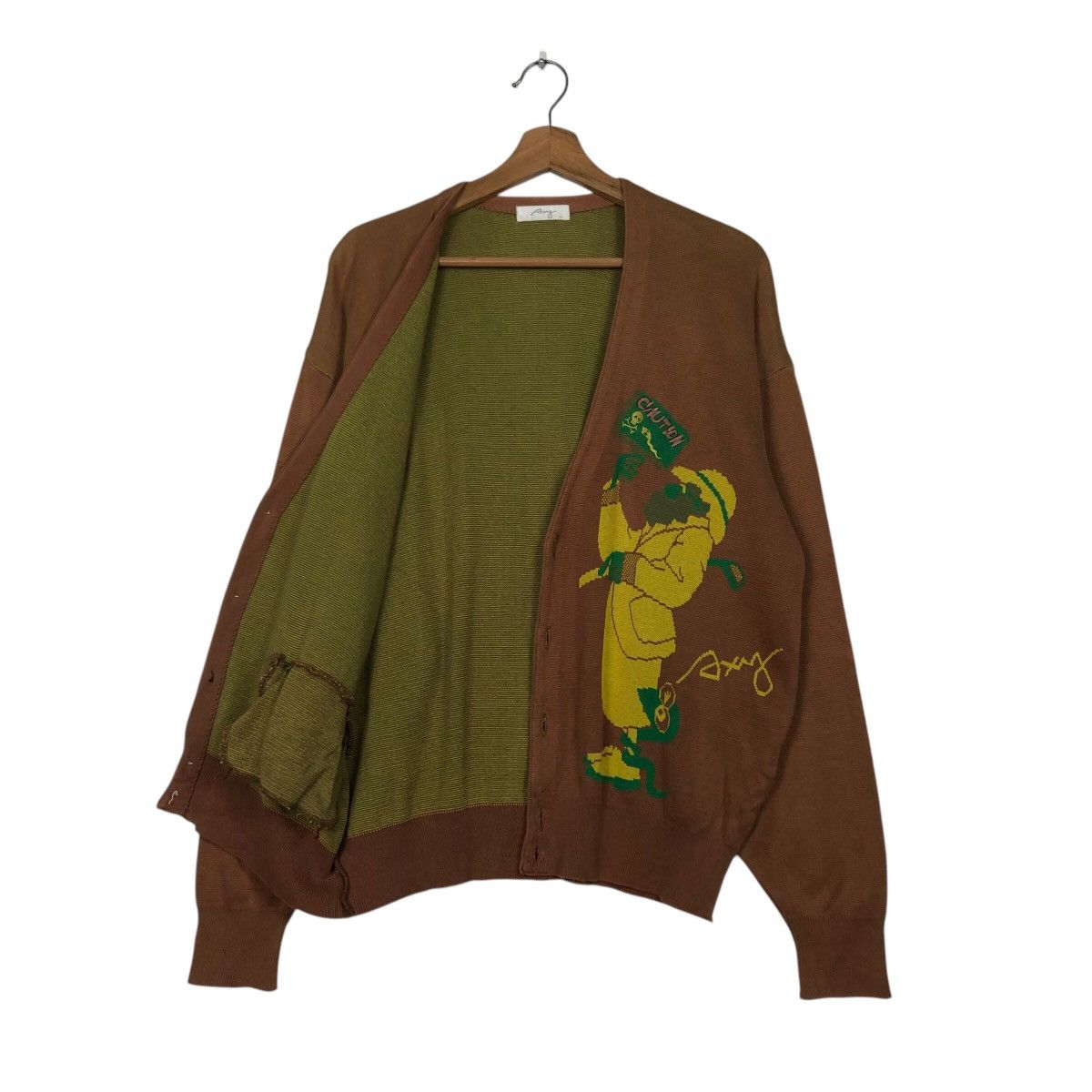 Japanese Brand × Vintage 📌Vintage Cardigan Bomber Jacket Mizuno Issey Miyake Size US M / EU 48-50 / 2 - 12 Thumbnail