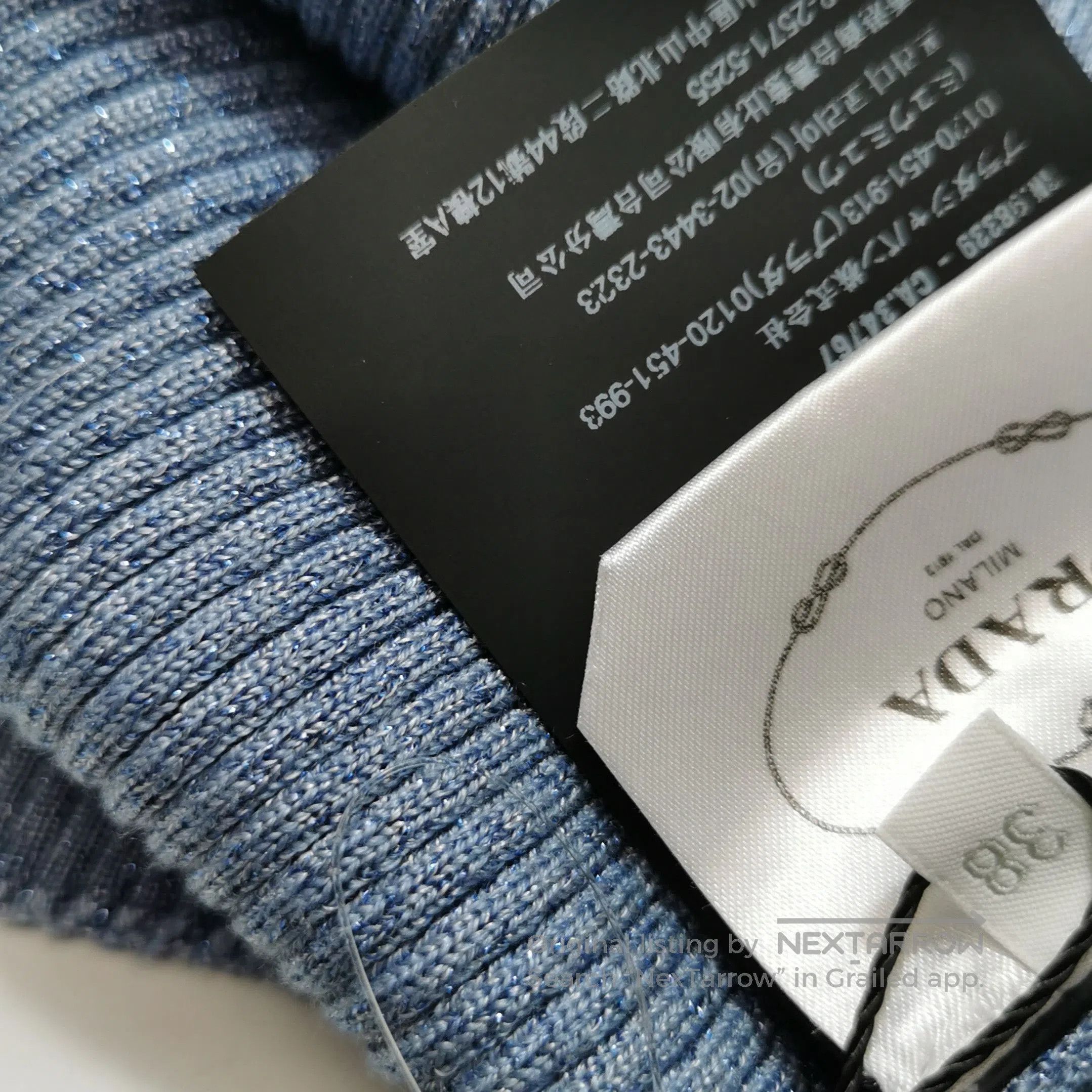 Prada Prada Plain Turtleneck Ribbed Knit Sweater . Size M / US 6-8 / IT 42-44 - 9 Thumbnail