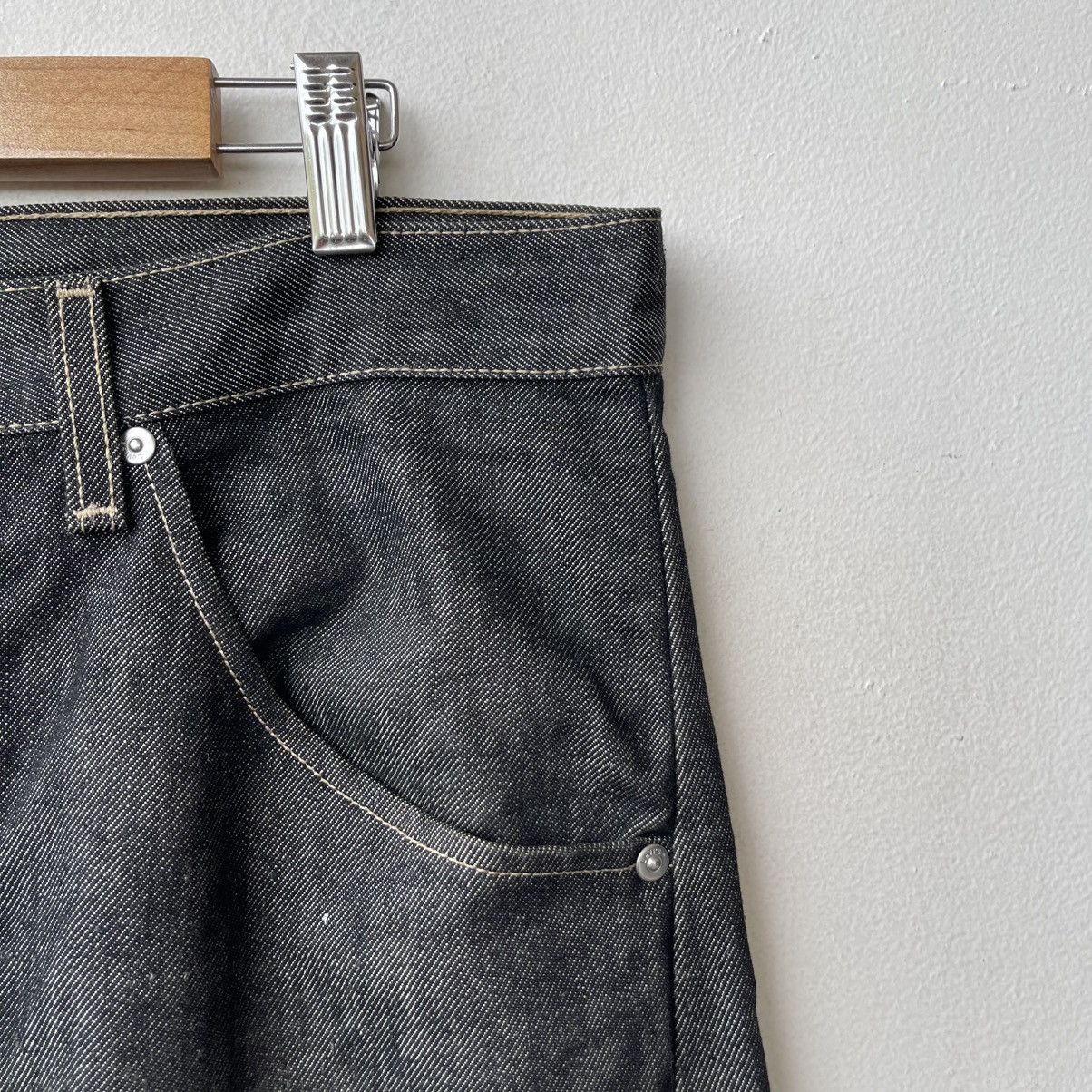 Levi's Thrashed Levi’s Engineered 3D Painted "Money" Denim Jeans Size US 30 / EU 46 - 9 Thumbnail
