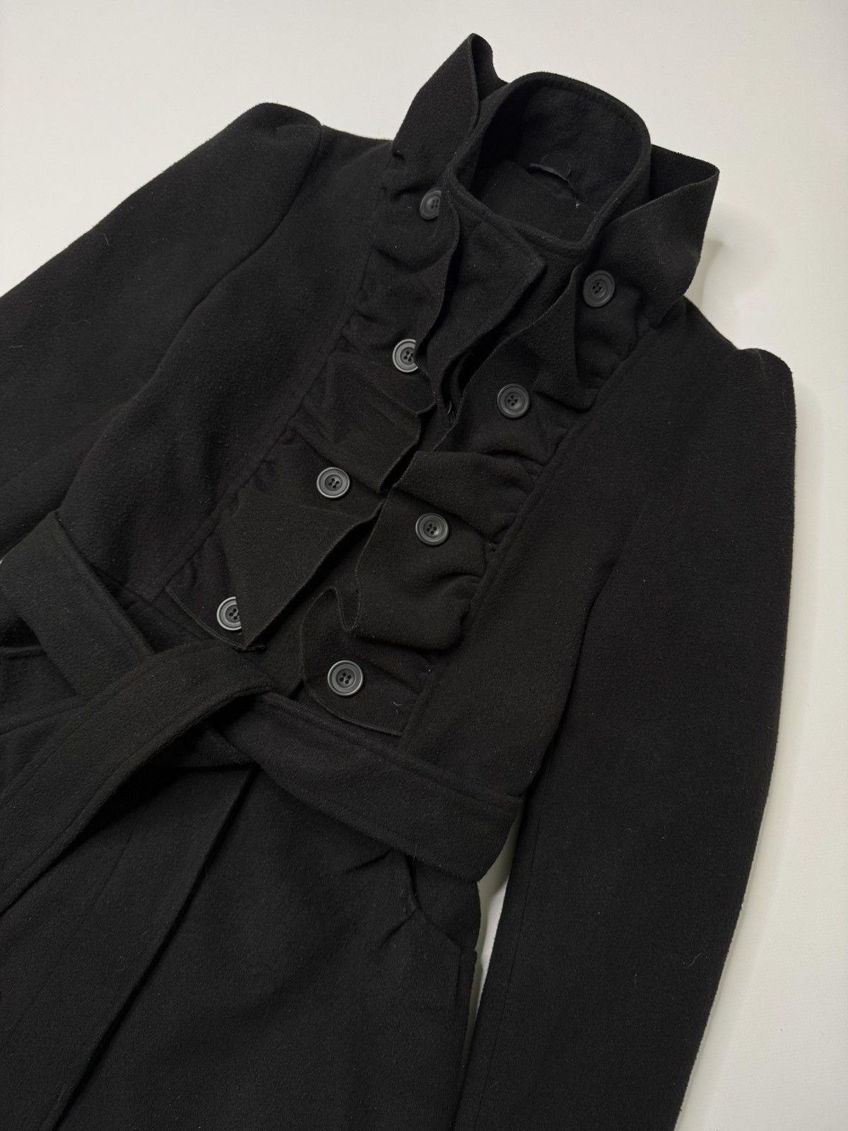 Vintage Vintage black avant garde coat napoleon if6was9 lgb 00s y2k Size XS / US 0-2 / IT 36-38 - 4 Thumbnail
