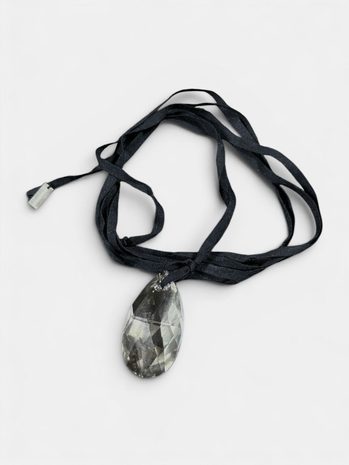 Ann Demeulemeester Ann Demeulemeester - Crystal Pendant Chocker/Necklace Size ONE SIZE - 1 Thumbnail