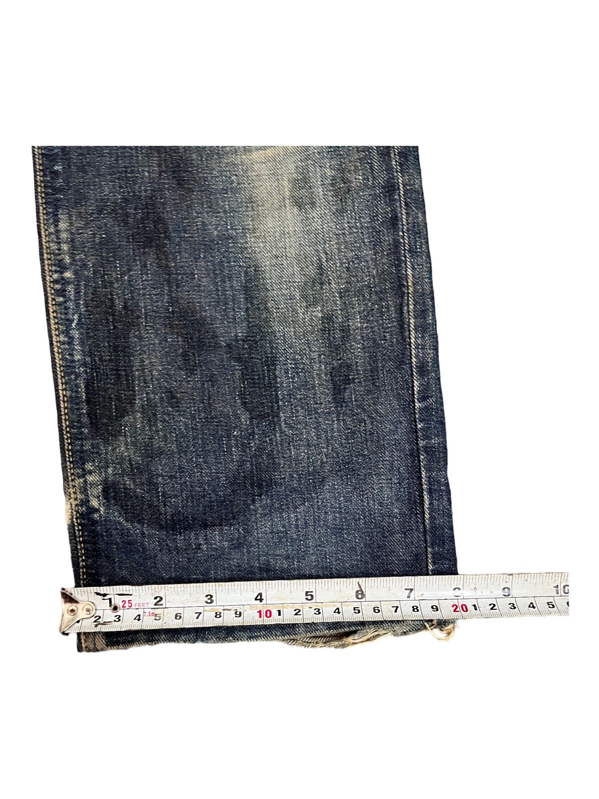 Lee Vintage Lee Riders MudWashed Distressed Style Jeans Size US 29 - 12 Thumbnail