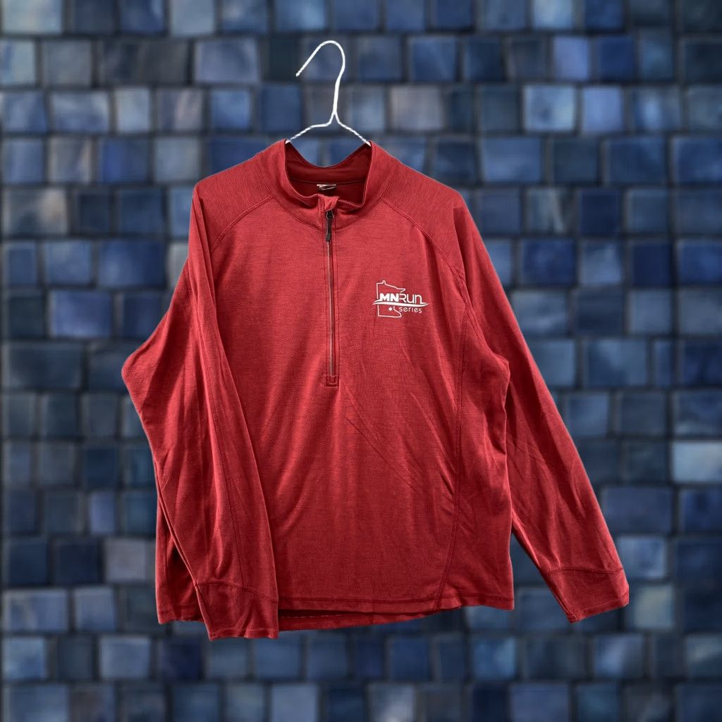 Vintage Storm Creek Minnesota Run Series 1/4 Zip Lightweight Jacket Red XL Men’s Jacket Size US XL / EU 56 / 4 - 1 Thumbnail