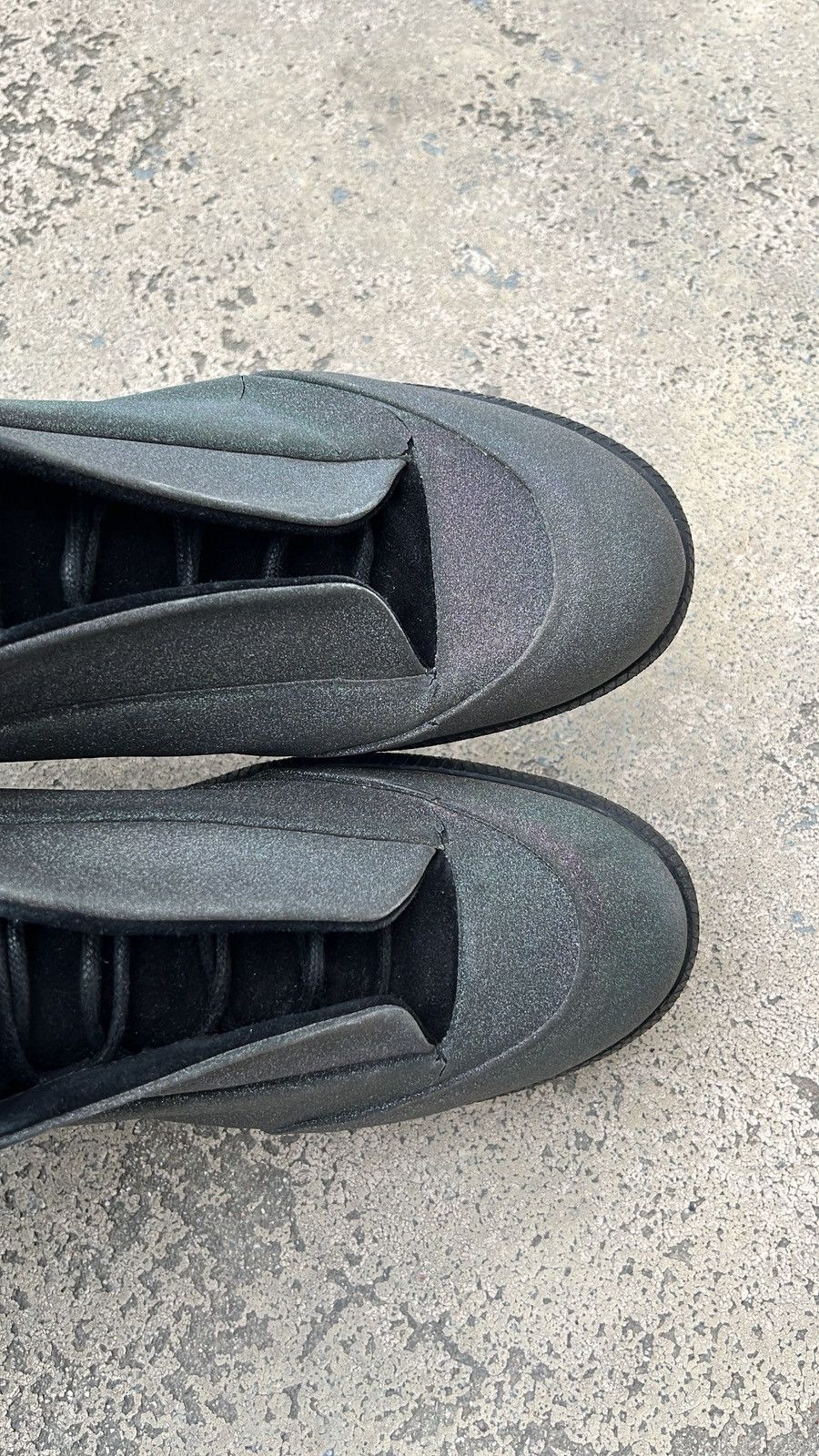 Maison Margiela Maison Margiela Future High-Top Black Glitter Size US 12.5 / EU 45-46 - 7 Thumbnail