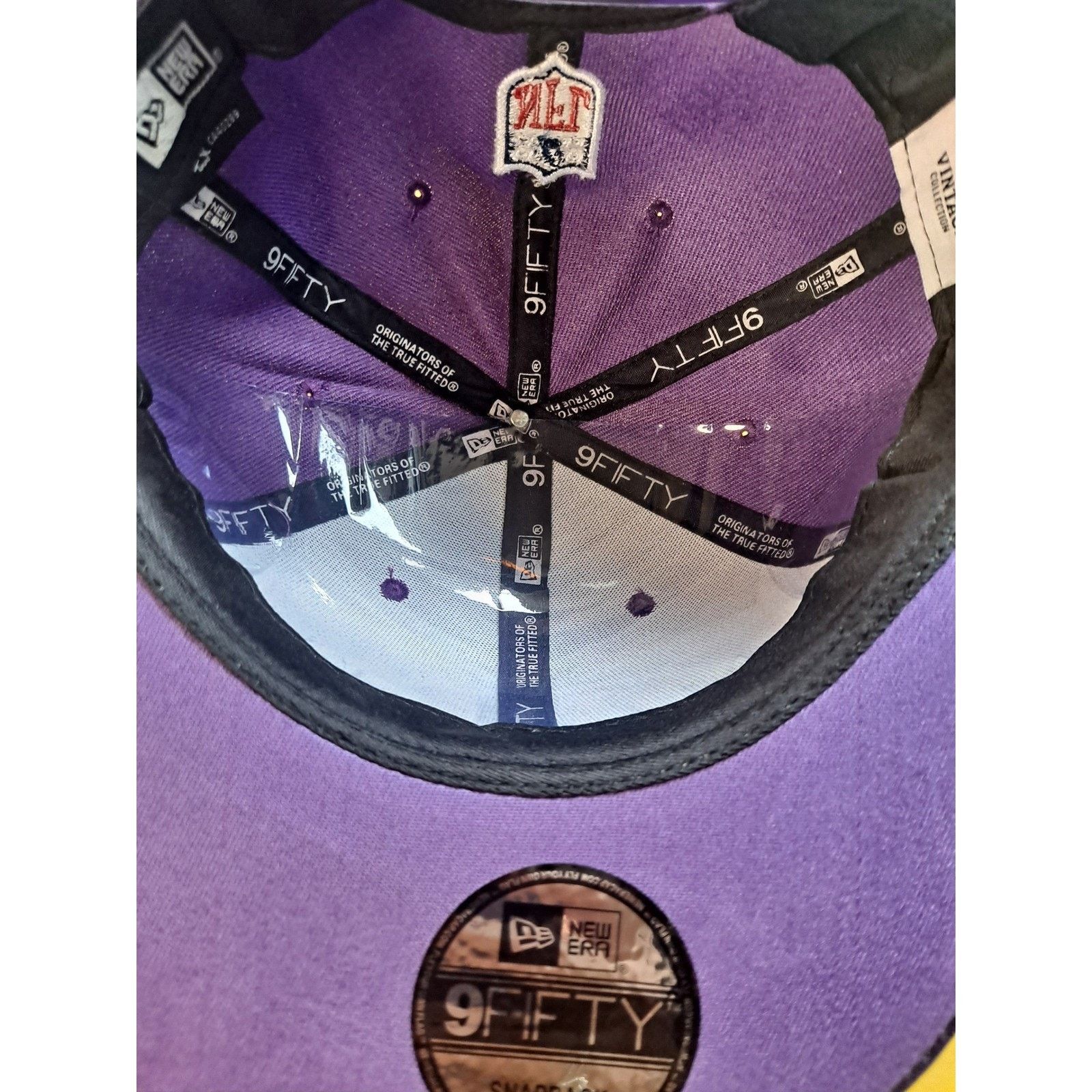 New Era Baltimore Ravens New Era NFL Vintage Collection Snapback Hat Size ONE SIZE - 6 Thumbnail