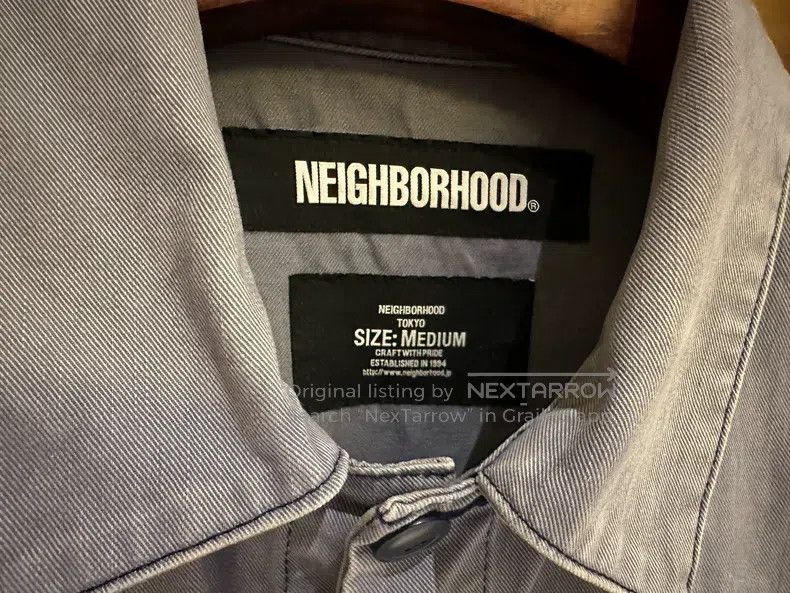 Neighborhood Neighborhood Light Grey Blue Jacket Size US M / EU 48-50 / 2 - 5 Thumbnail