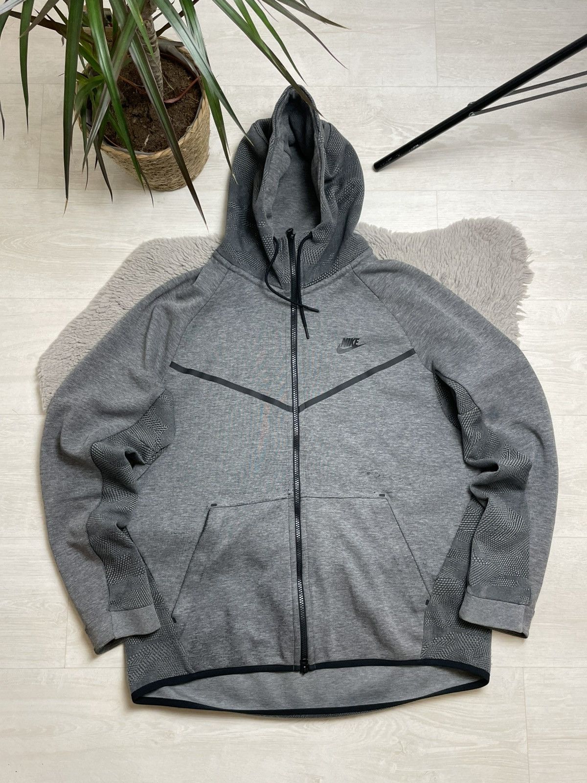 Nike Nike Tech Fleece Zip Hoodie Center Swoosh Drill Size US L / EU 52-54 / 3 - 1 Thumbnail