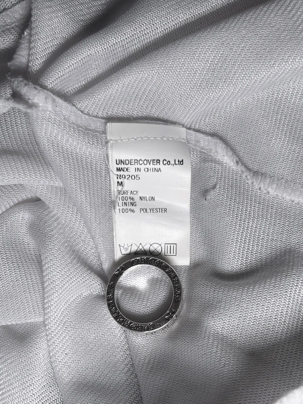 Undercover U Logo Nylon Coach Jacket (Gray) Size US M / EU 48-50 / 2 - 6 Thumbnail