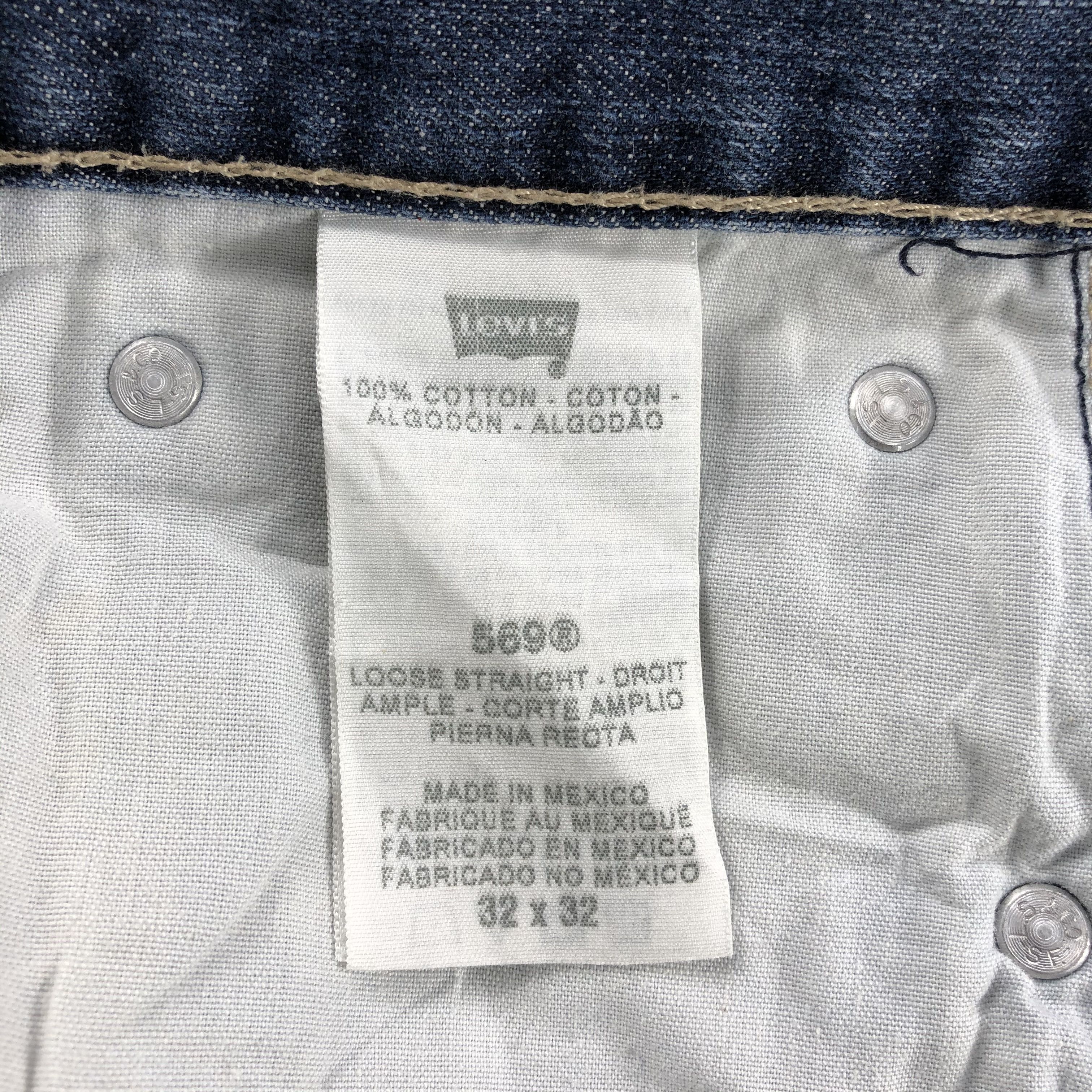 Levi's × Vintage Vintage Blue Wash Levis 569 Jeans-JM2527 Size US 36 / EU 52 - 9 Thumbnail