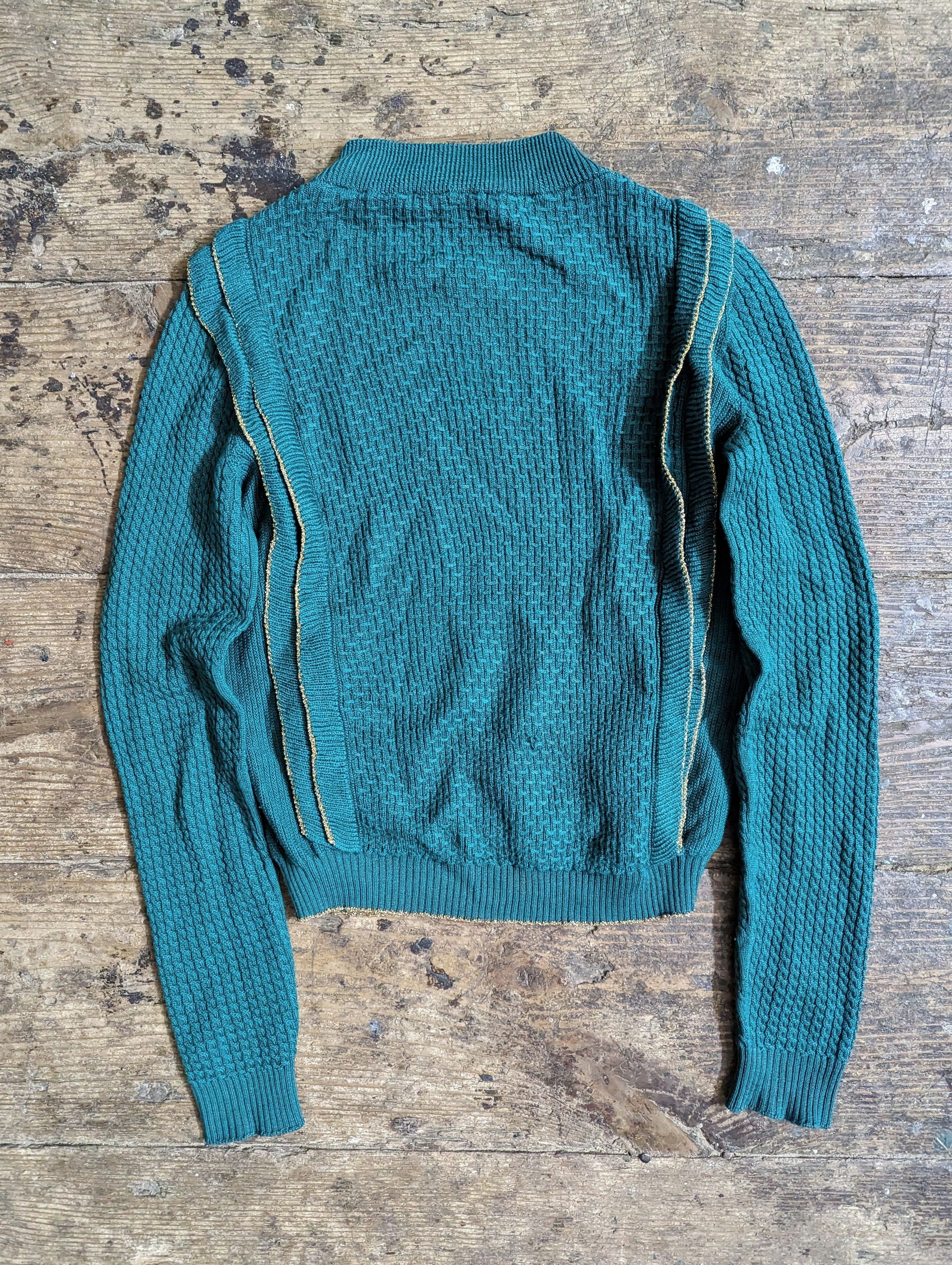 Philosophy di Lorenzo Serafini 00s Philosophy di Lorenzo Serafini Gold Details Sweater Size M / US 6-8 / IT 42-44 - 6 Thumbnail