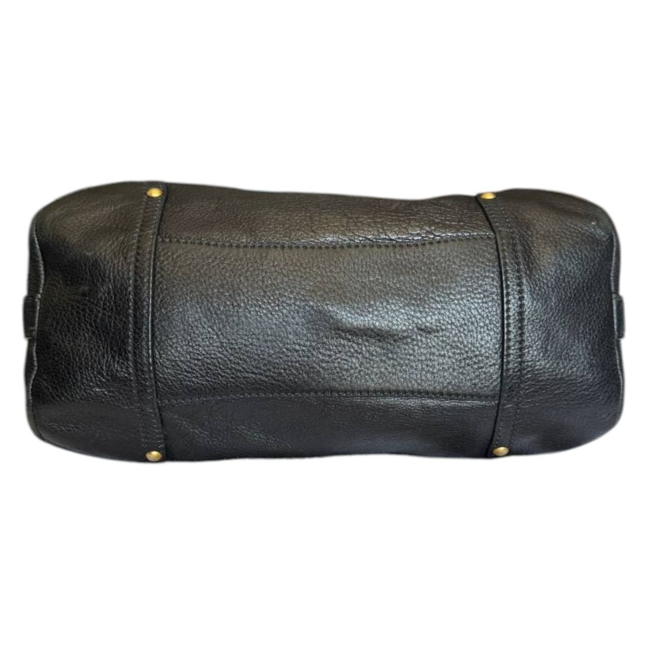 Car Shoe The Original Car Shoe Black Leather Tote Bag Size ONE SIZE - 5 Thumbnail