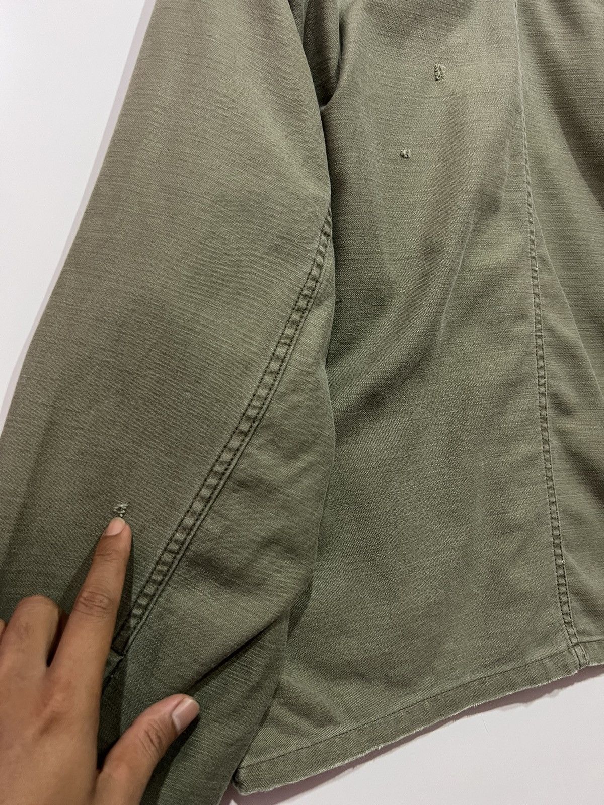 Japanese Brand 🔥 AP STUDIO POPLIN OLIVE TRUCKER TYPE-2 JACKET Size US M / EU 48-50 / 2 - 11 Thumbnail
