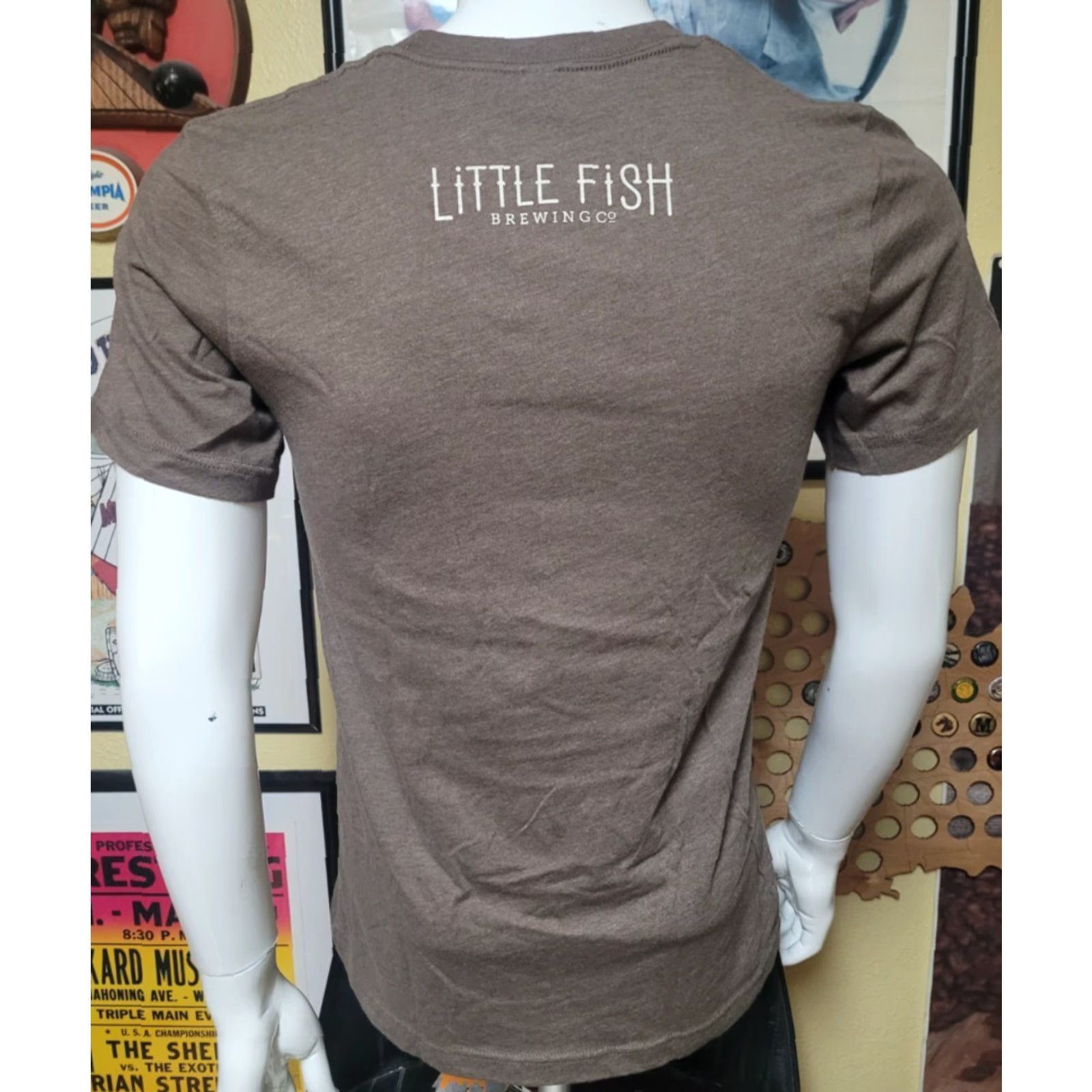 Vintage VINTAGE Little Fish Brewing Company Woodthrush T Shirt Craft Beer Athens OH Nice Medium Size US M / EU 48-50 / 2 - 3 Thumbnail