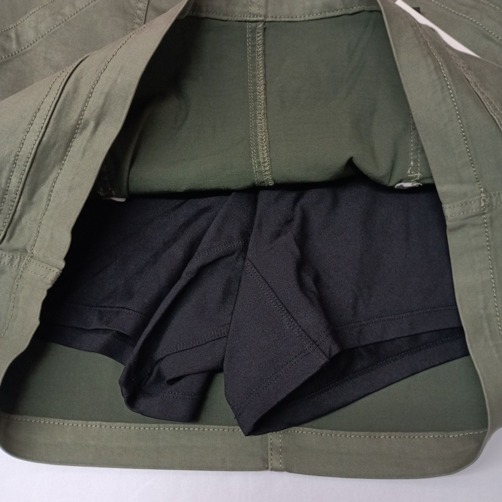 Other Liverpool Women Skort Size 14/32 Martini Olive Cargo Stretch Size 36" / US 14 / IT 50 - 4 Thumbnail